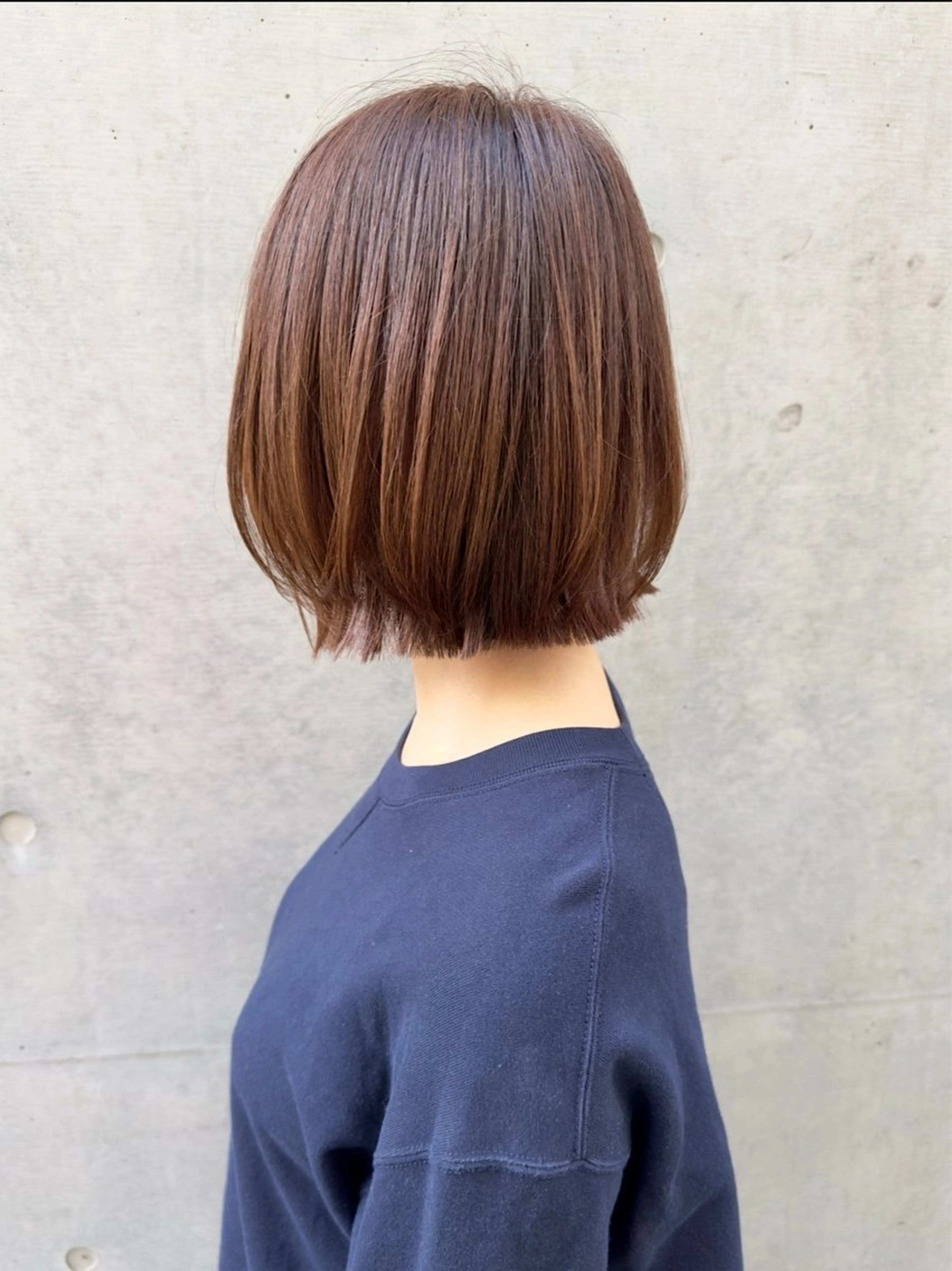 ショート カット ヘアカラー トリートメント ヘッドスパ レイヤーボブ/ 髪質改善/佐々木駿弥のヘアスタイル