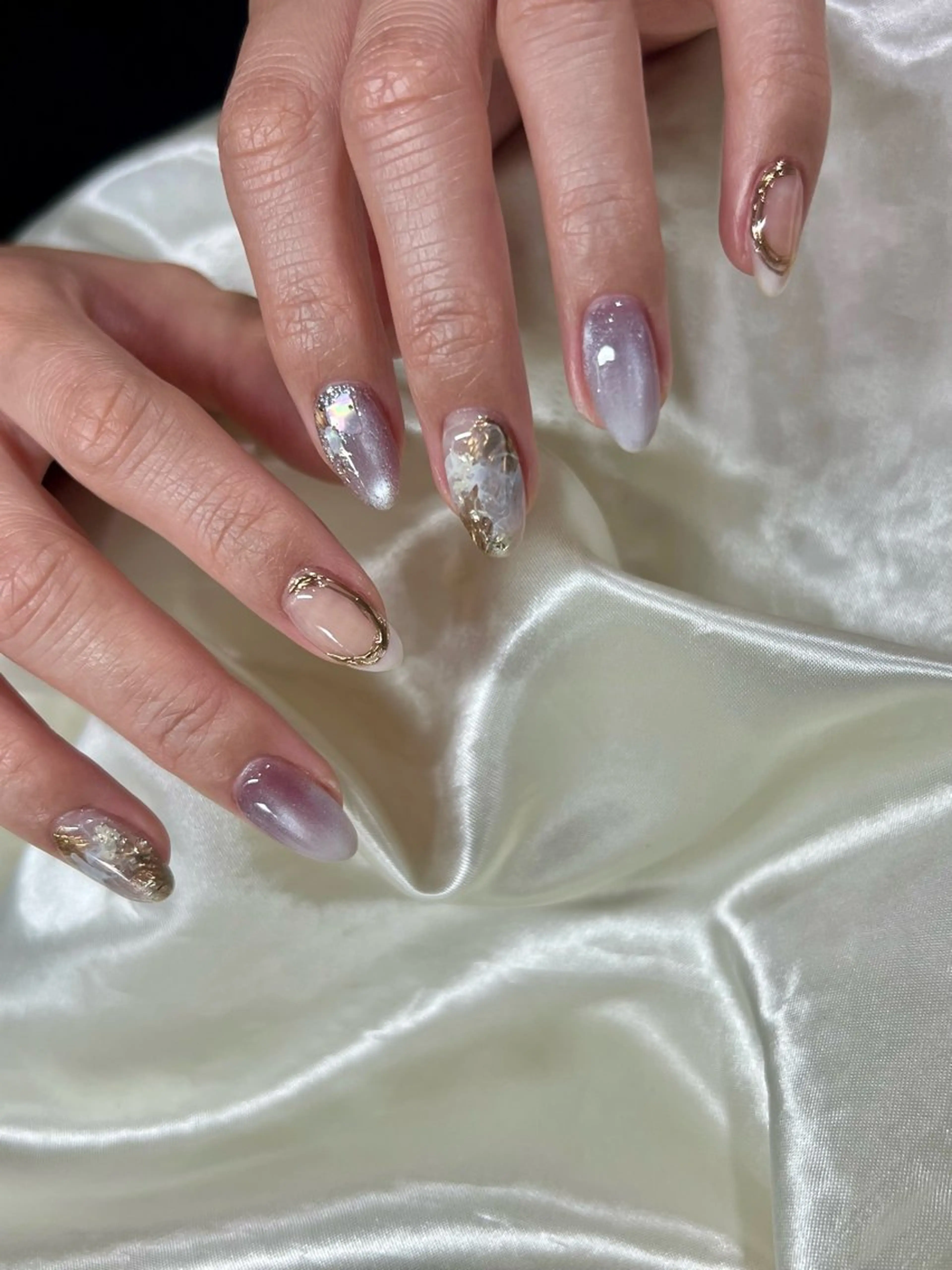 ネイル 持ち込み ニュアンスネイル ハンドネイル ハンドケア Charme. NOBUKOのネイルデザイン