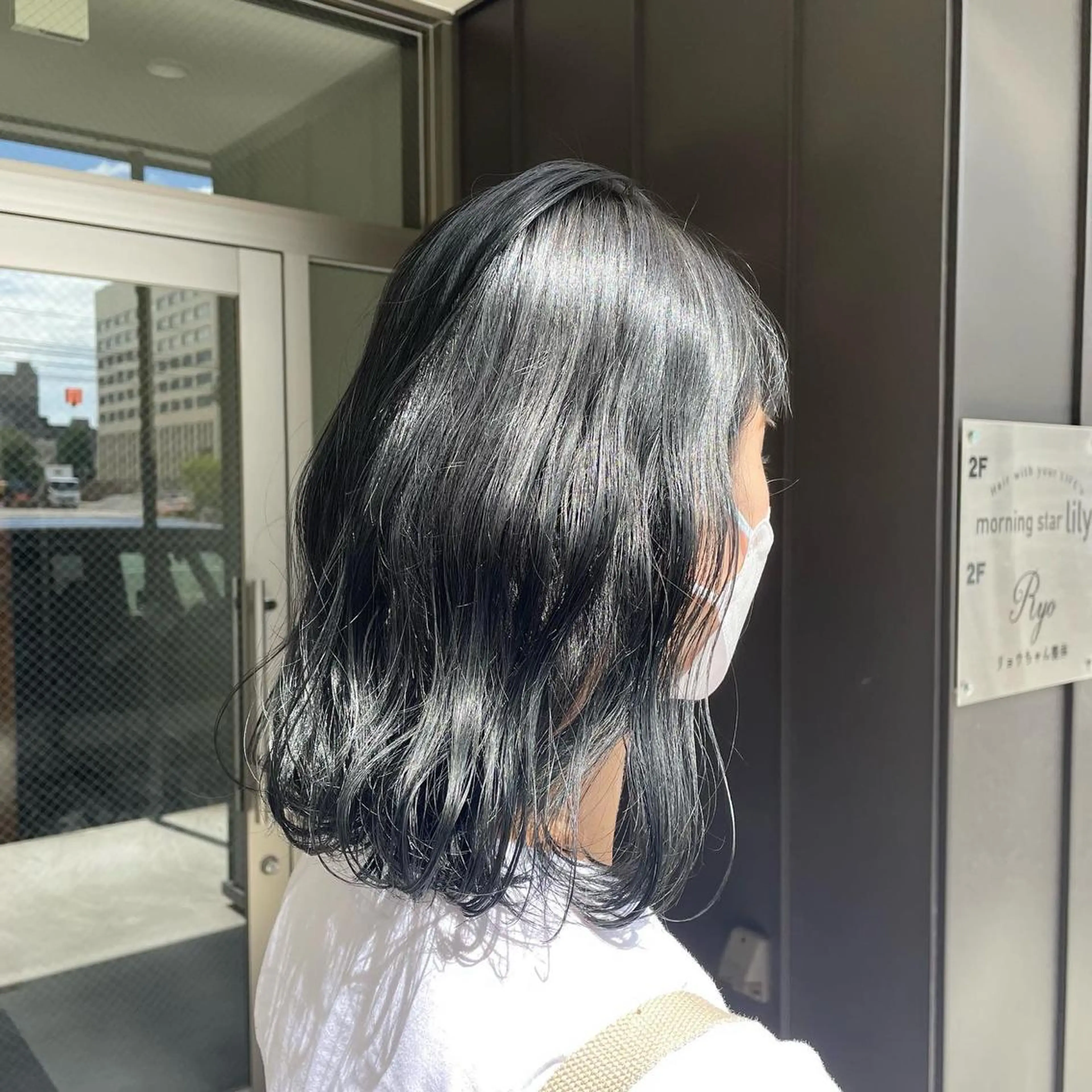 ミディアム カラー ヘアカラー トリートメント 🌼RIKA🌼レデ ィース専門💖のヘアスタイル