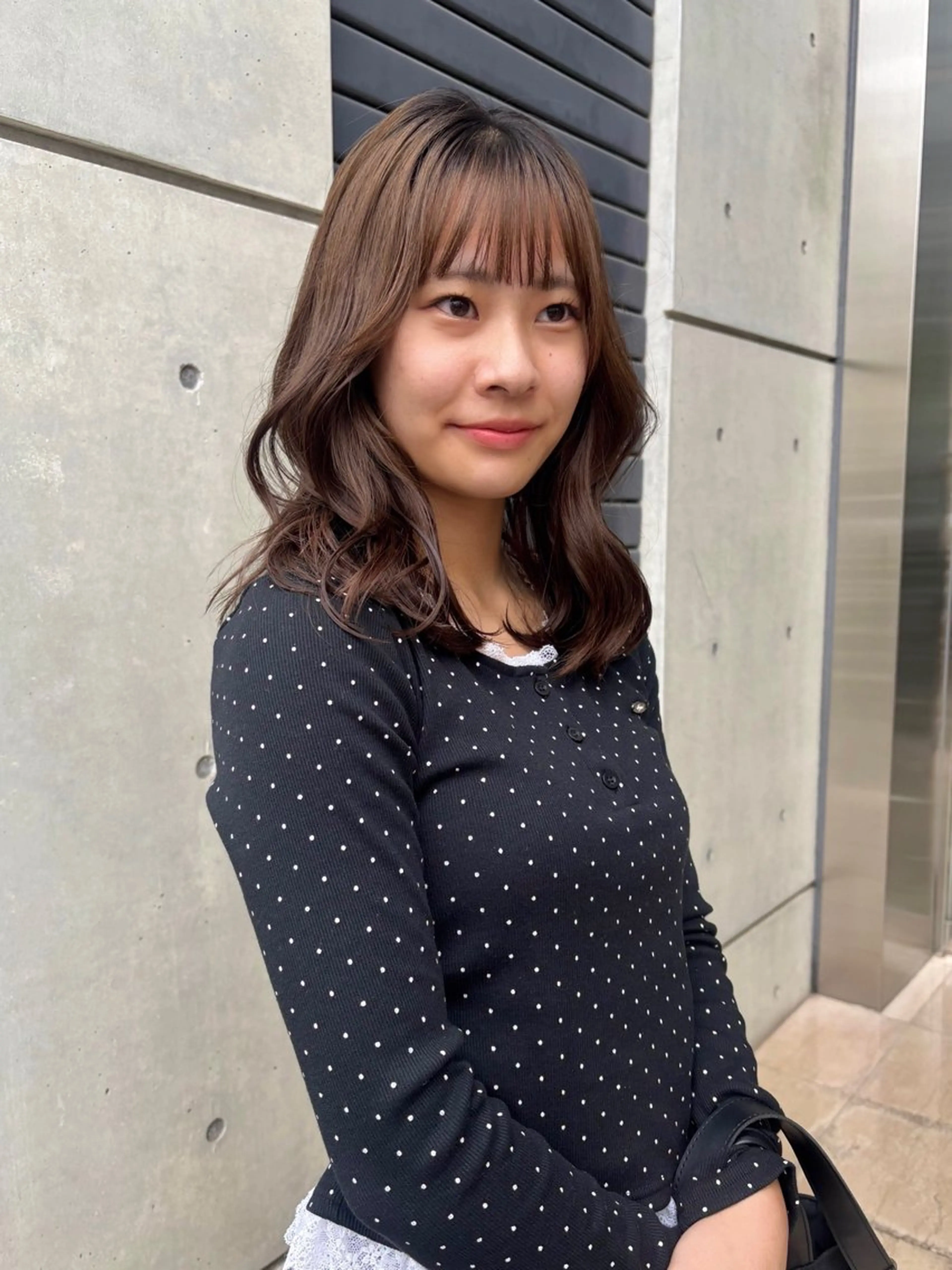 ミディアム 伊藤 優衣 /カットモデル名古屋のヘアスタイル