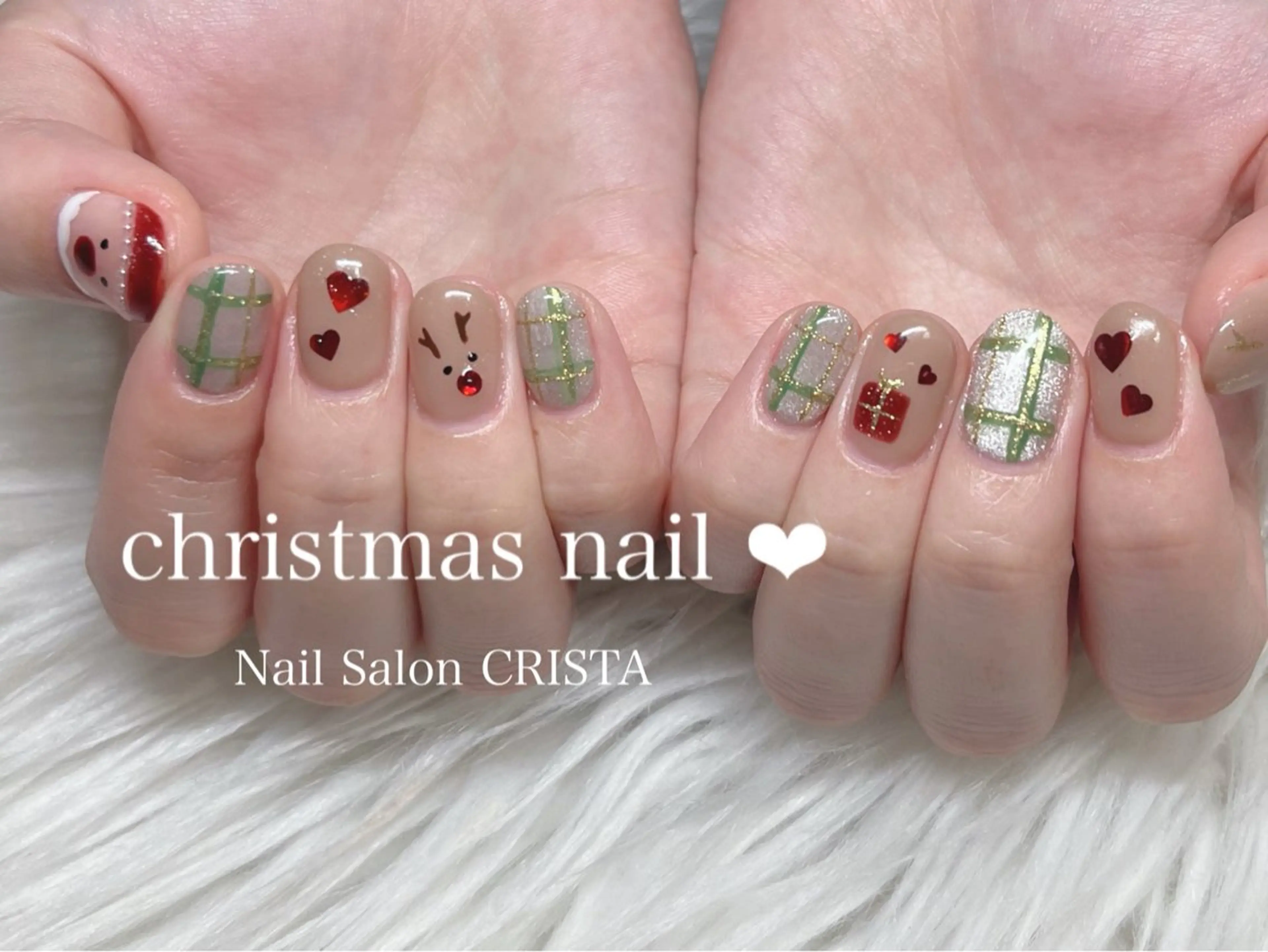 ネイル ハンドネイル Nail Salon CRISTA所属・CRISTA 🖤ヒナタのネイルデザイン