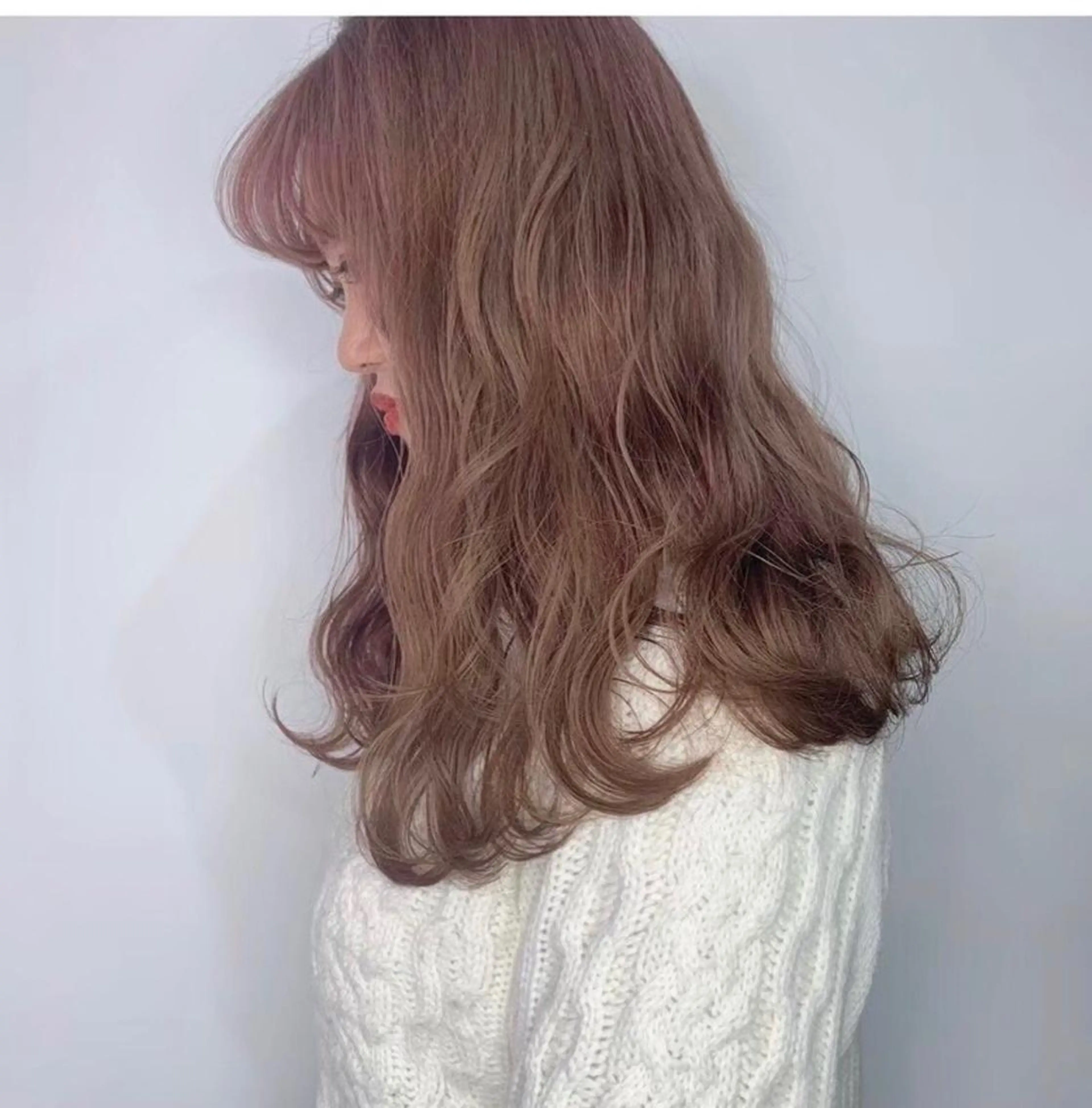 セミロング カラー 💐KAYLEE💐 bycuracionのヘアスタイル