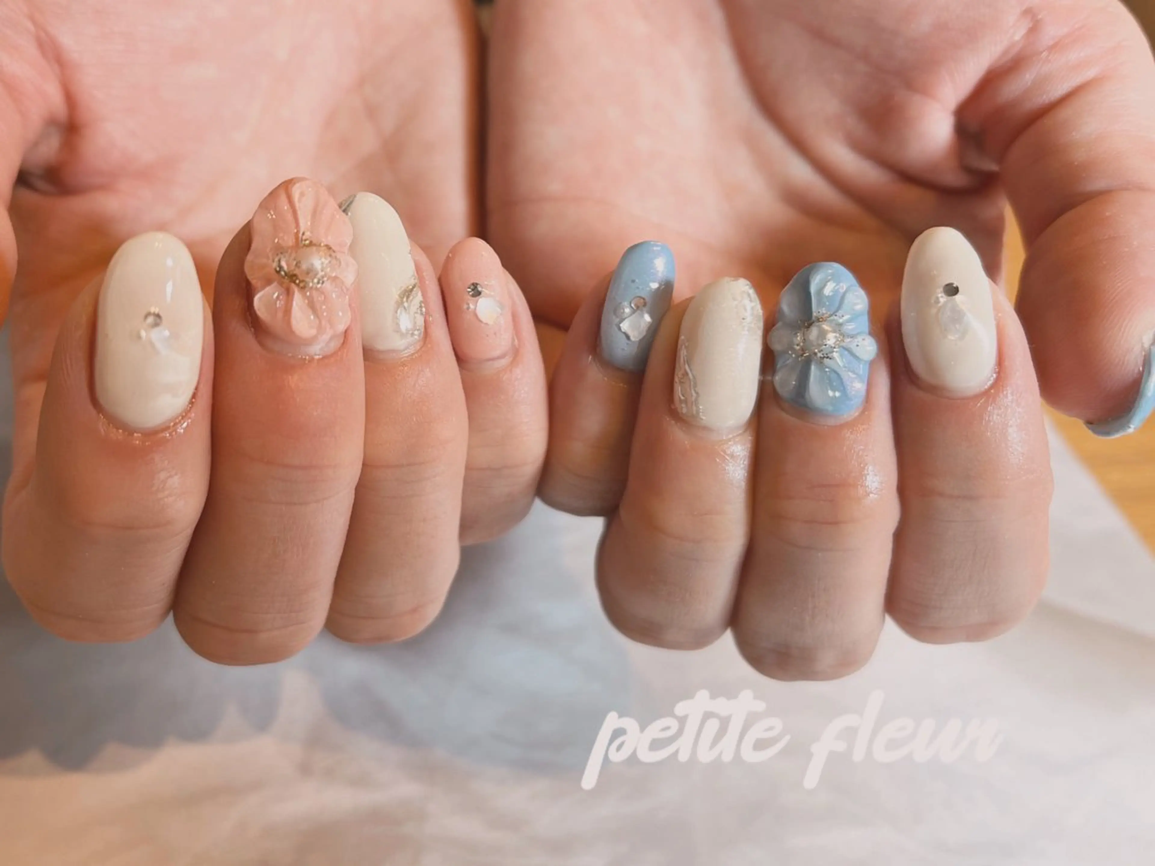 ネイル ハンドネイル ビューティーサロン プチフルールのネイルデザイン