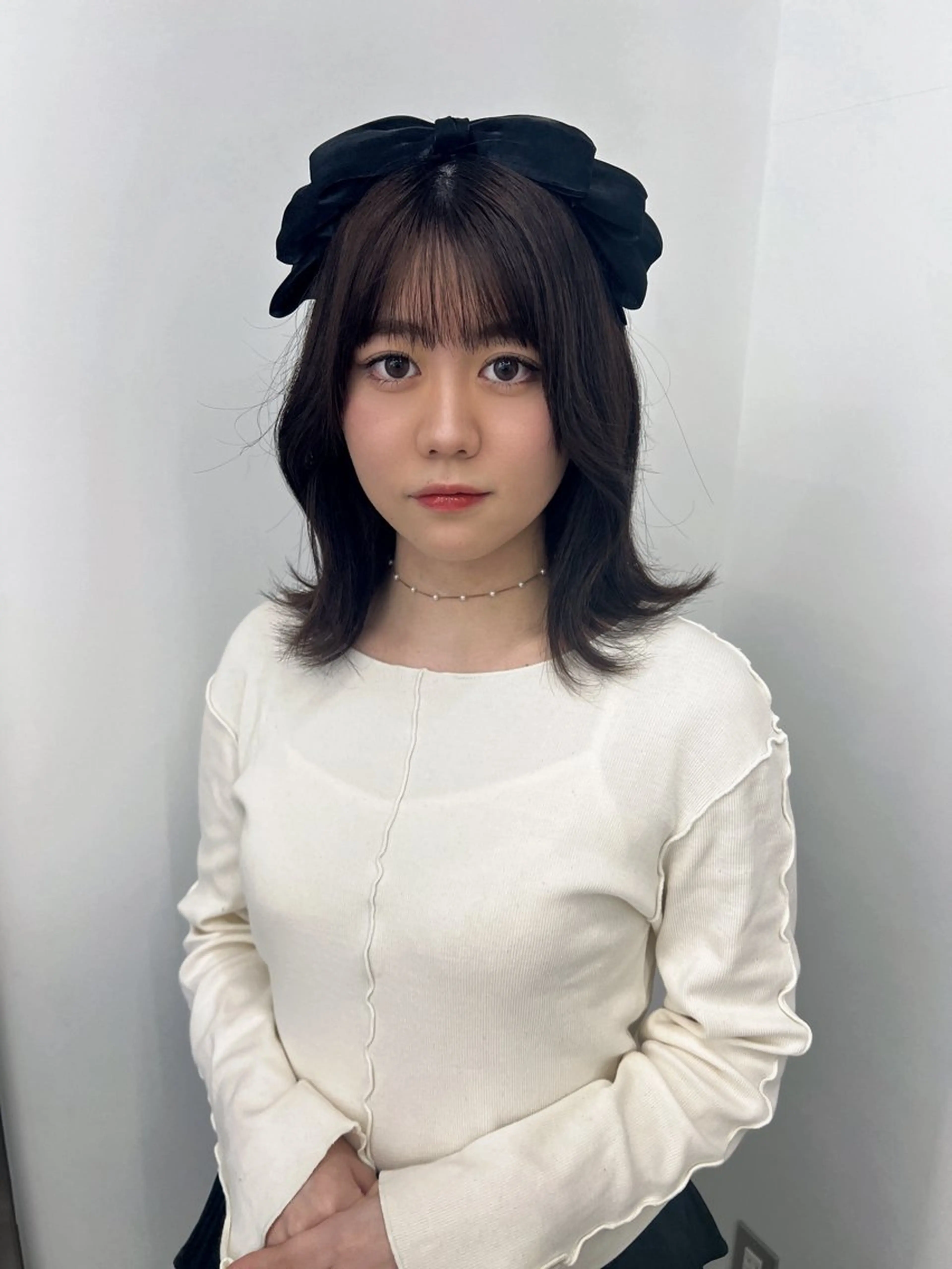 セミロング ヘアカラー アレンジ/ブラウン カラー HARU🕯のヘアスタイル