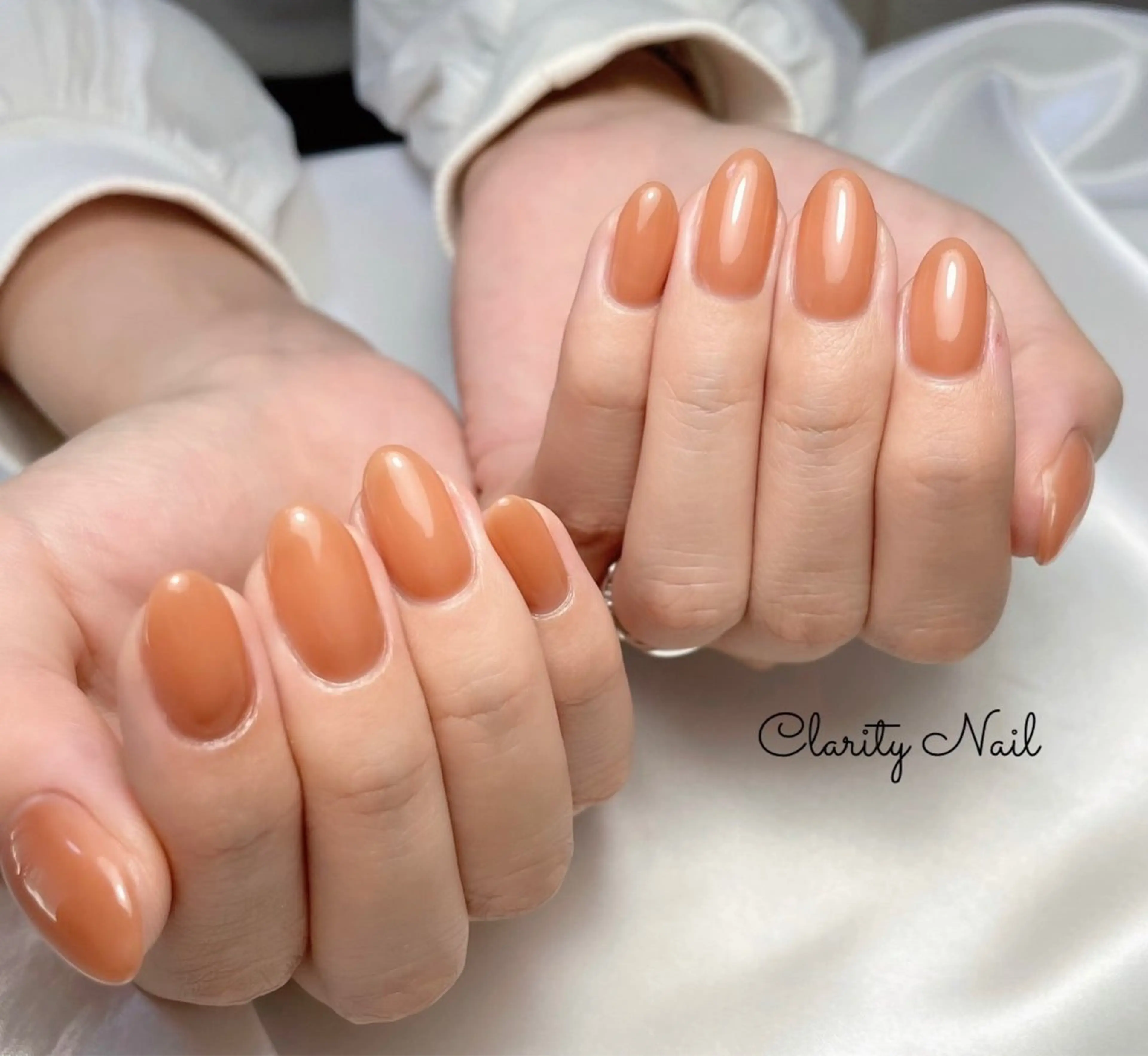 ネイル ワンカラーネイル ハンドネイル Clarity Nailのネイルデザイン