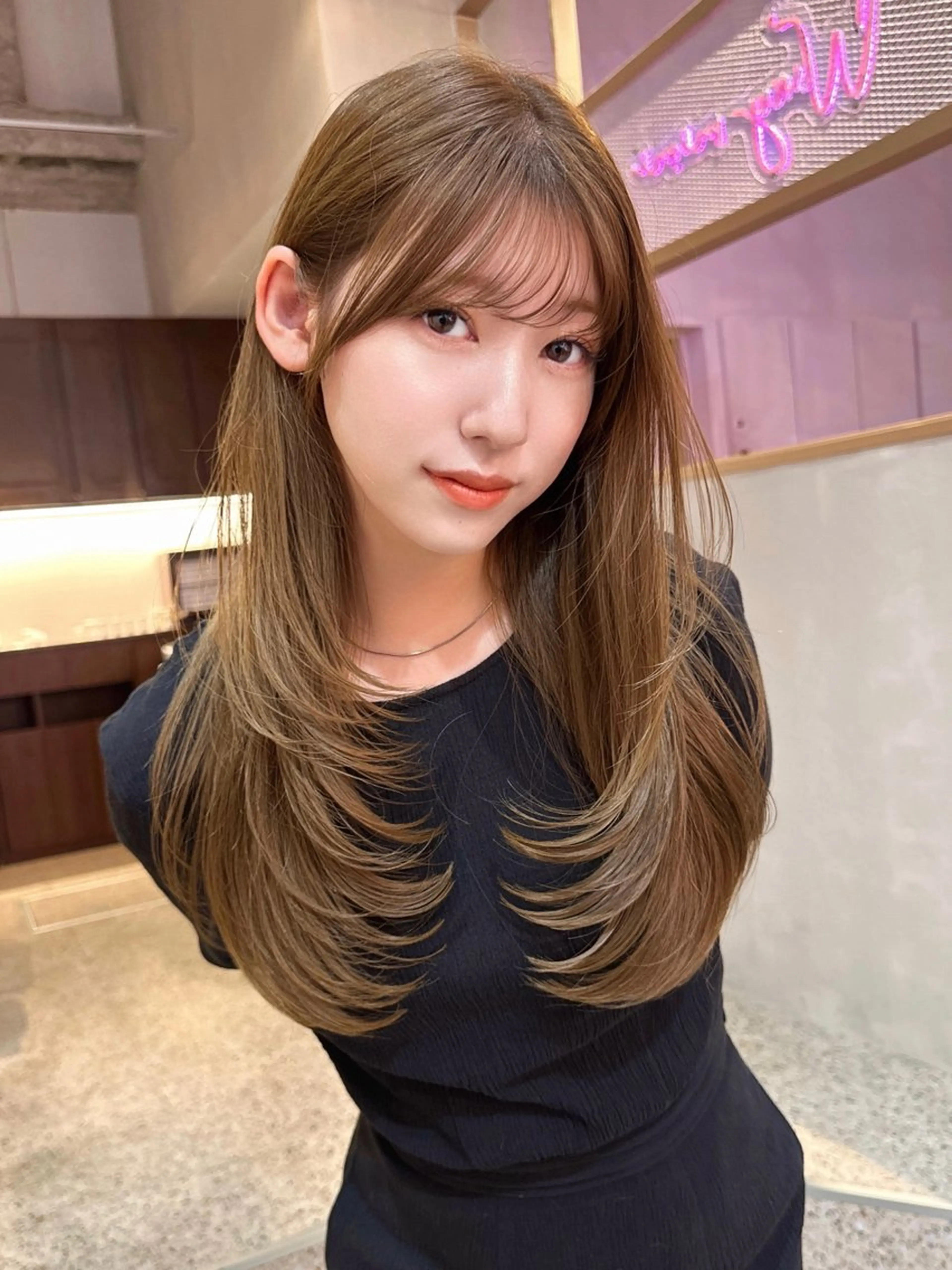 ロング wixy mimi所属・ボブ/透明感カラー 🌿栄🌿kouneのヘアスタイル