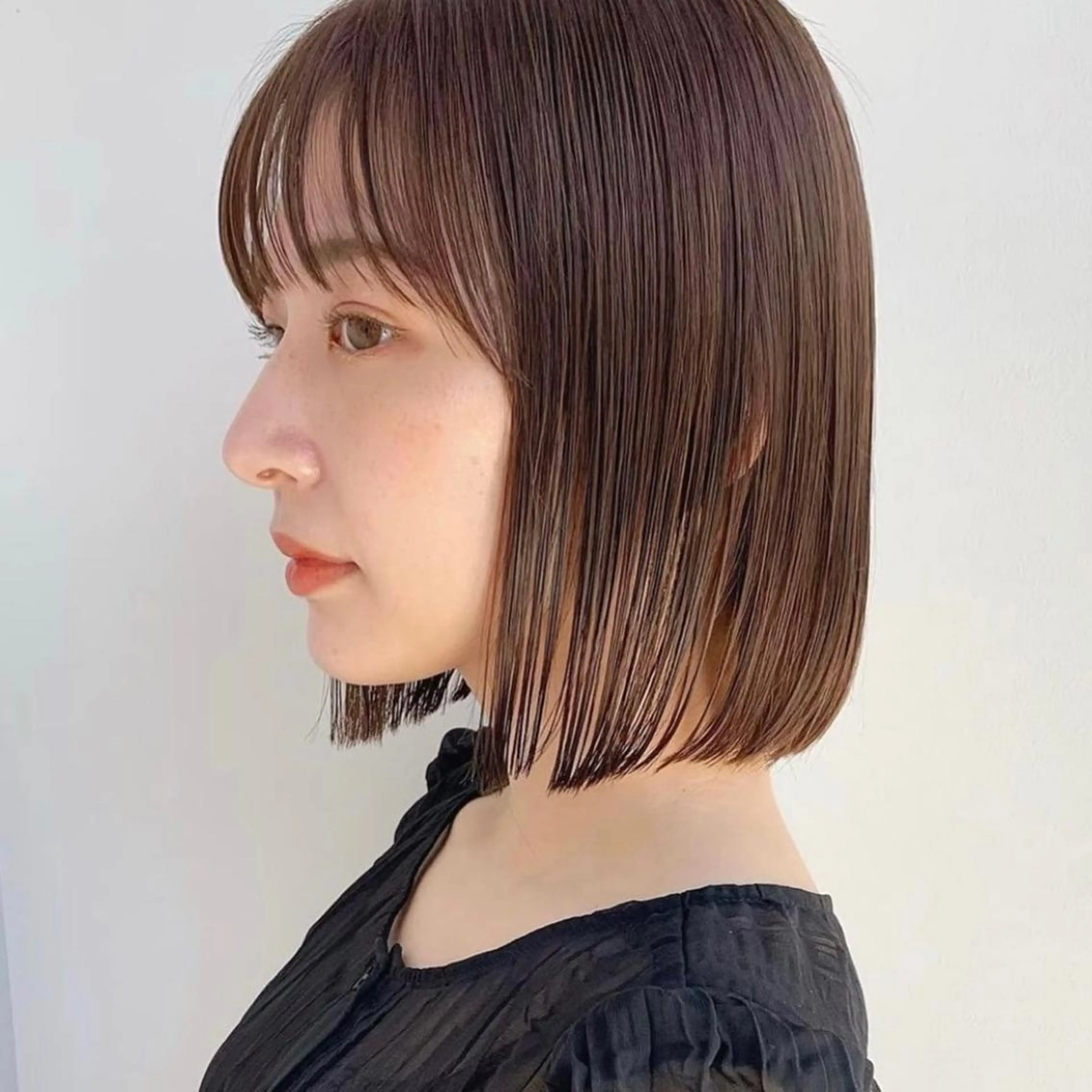 ショート カラー 🌱小顔ヘア/ボブ ミディアム/双葉🌱のヘアスタイル