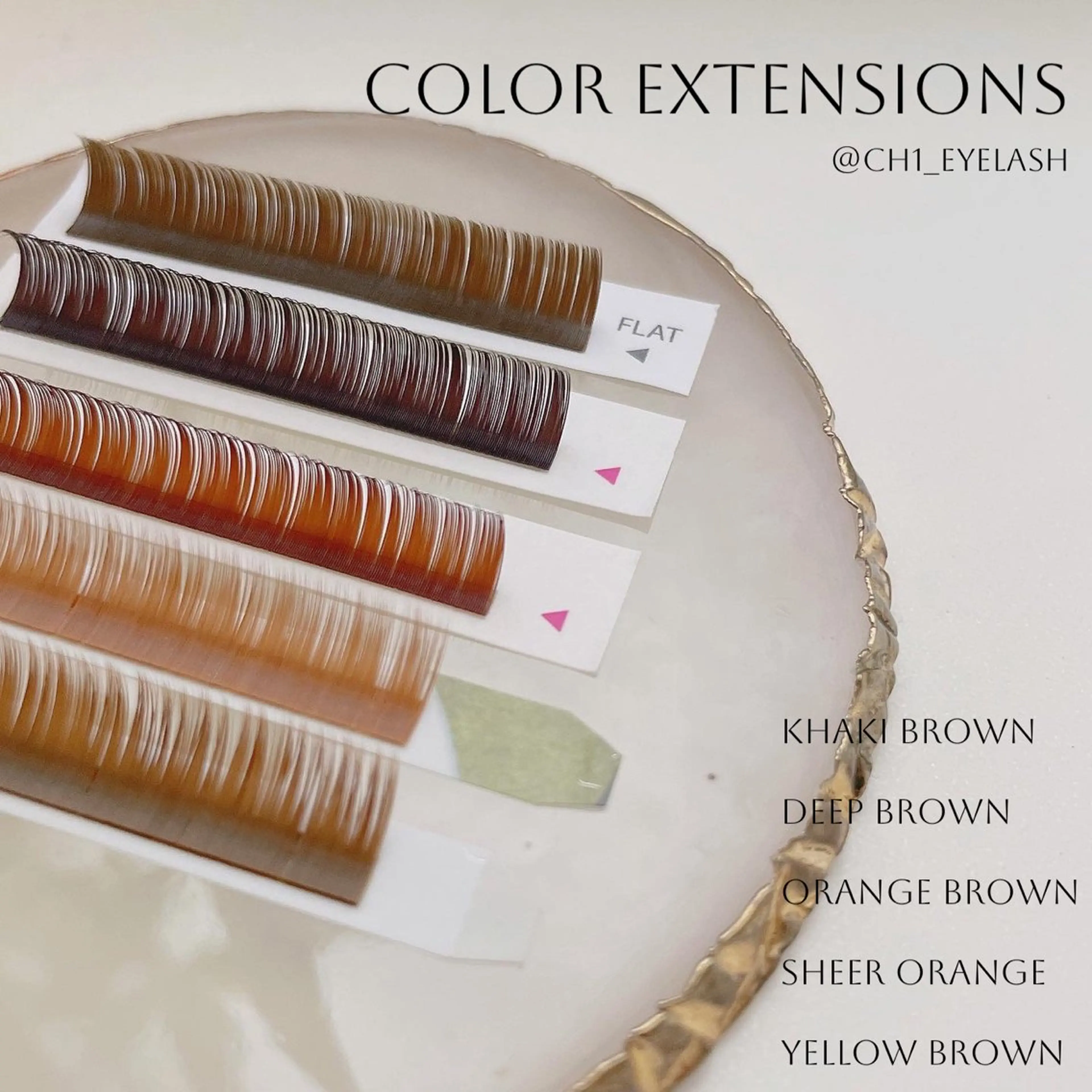 マツエク・マツパ カラーマツエク SEURA. Chikaのマツエク・マツパデザイン