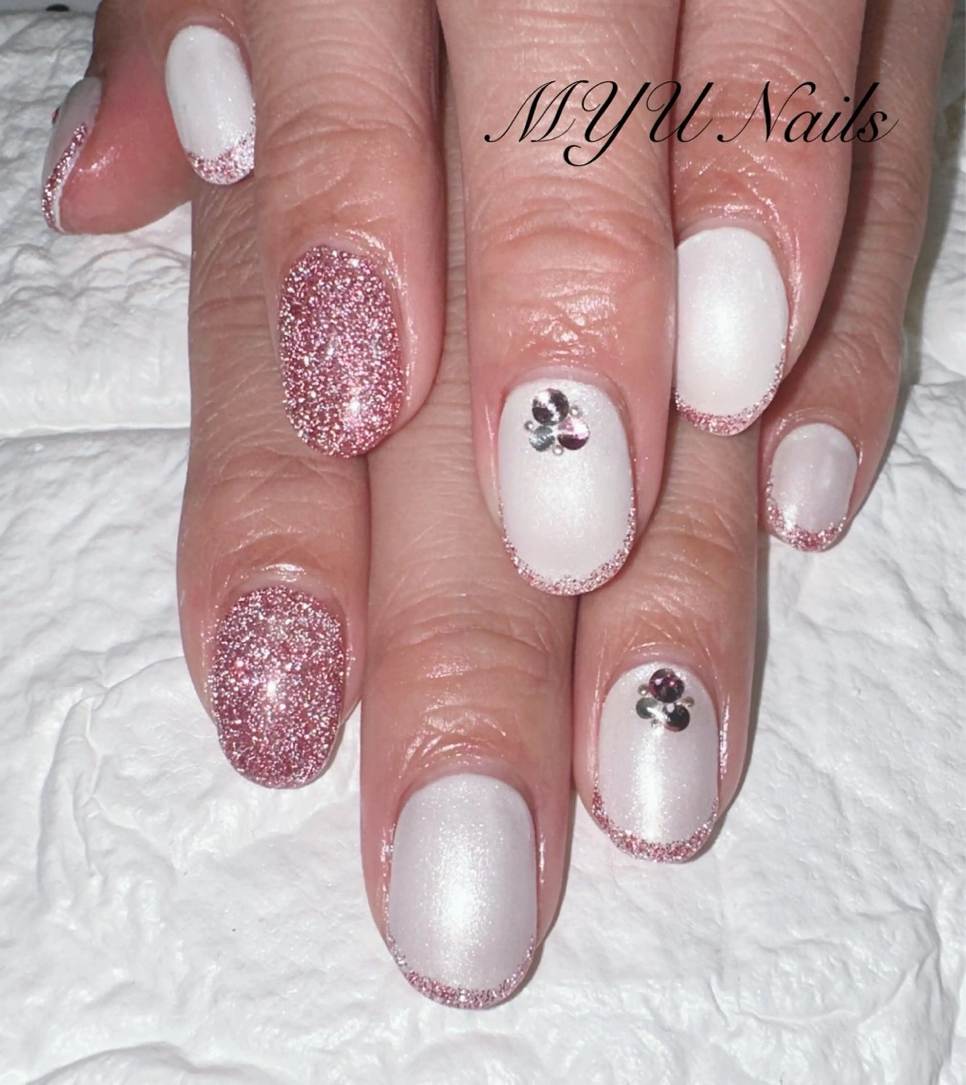 ネイル フラッシュネイル ジェルネイル ハンドネイル MYU Nails所属・MYU Nailsのネイルデザイン