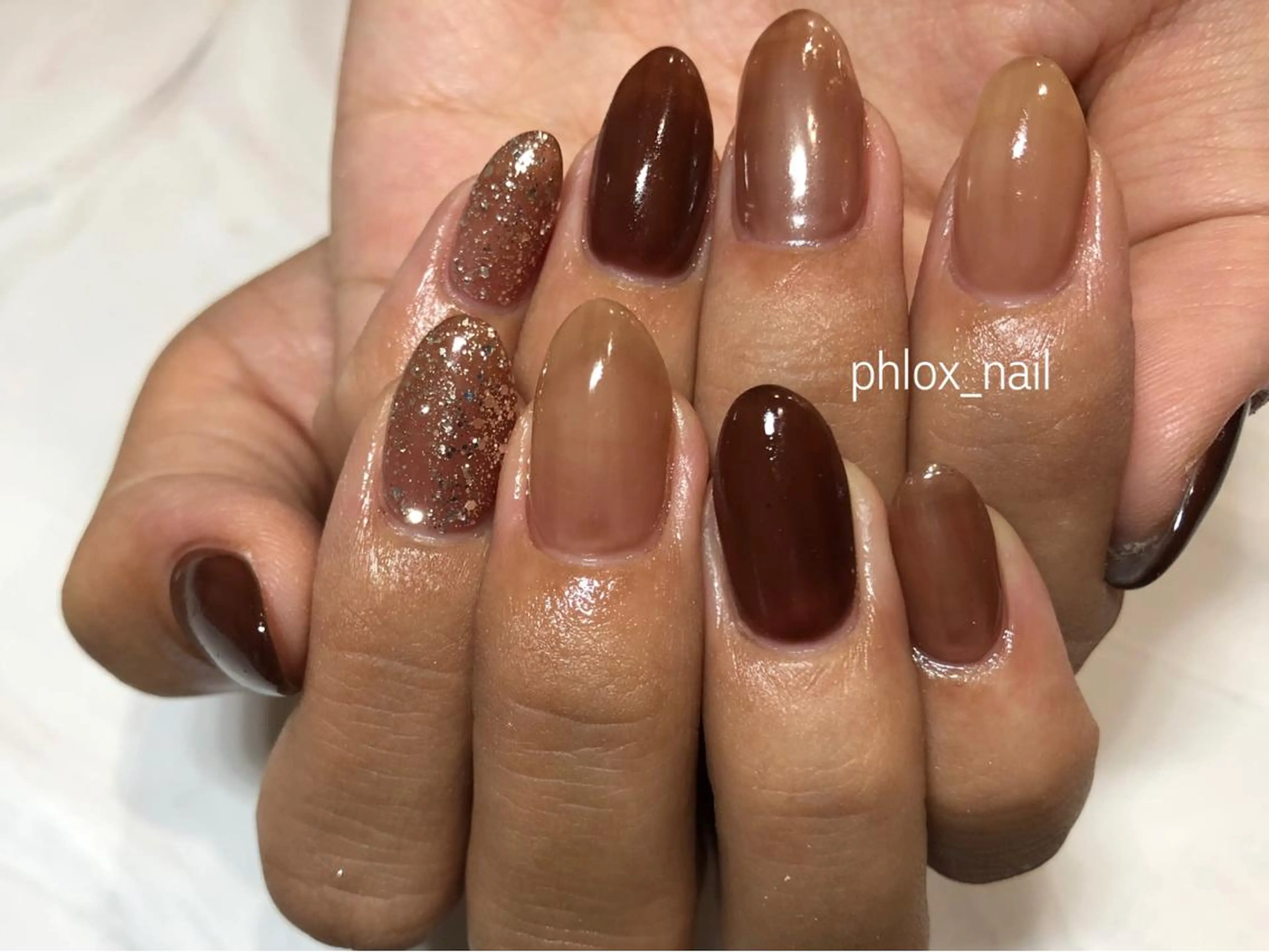 ネイル s/w ＿shokoのネイルデザイン