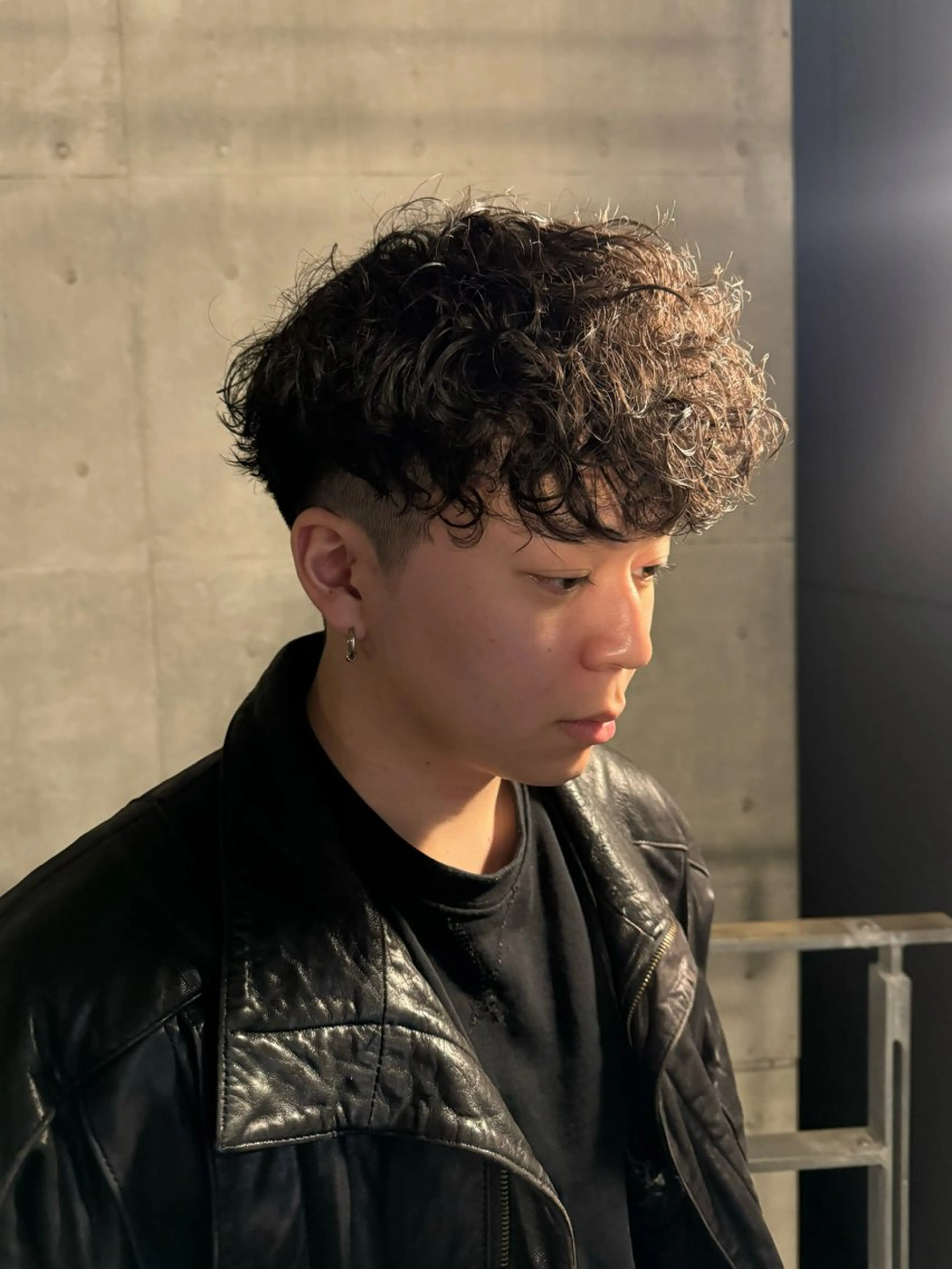 【🌀スペインカール限定🌀】メンズカット+パーマ+トリートメント+ミニスパの写真