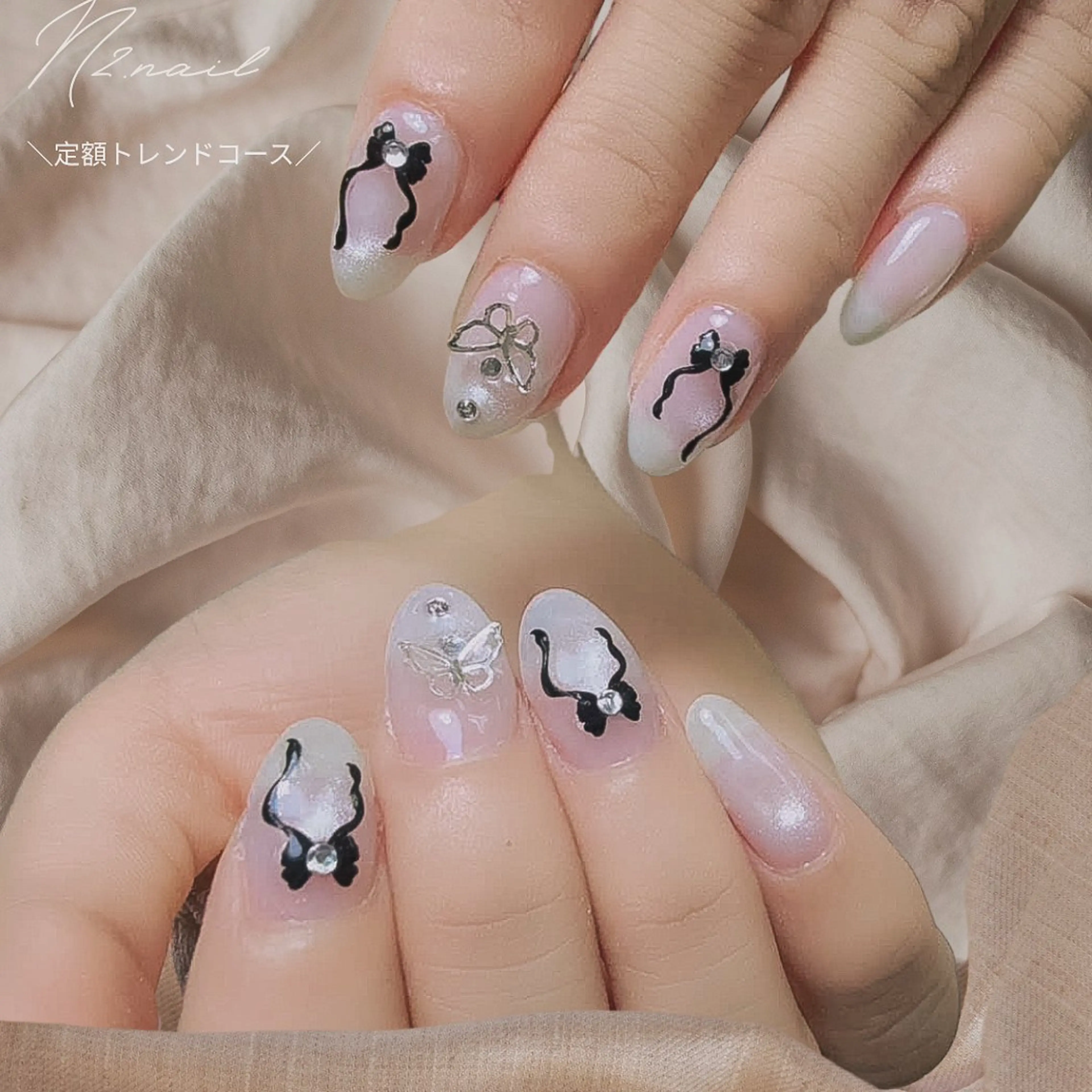 セミロング N2.nail所属・N2 nailのネイルデザイン