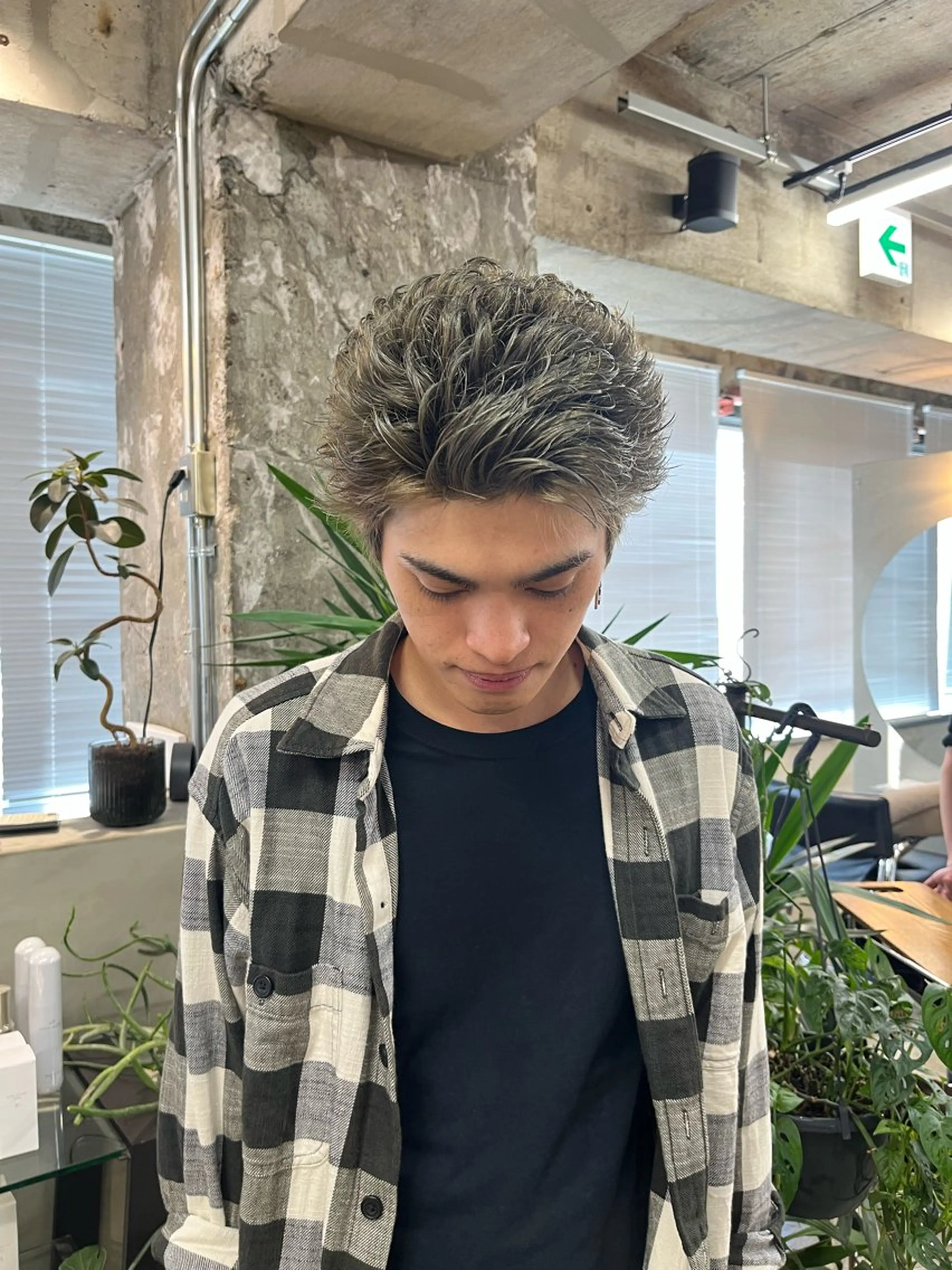 メンズ スパイキーショート ノヤマ マナのヘアスタイル