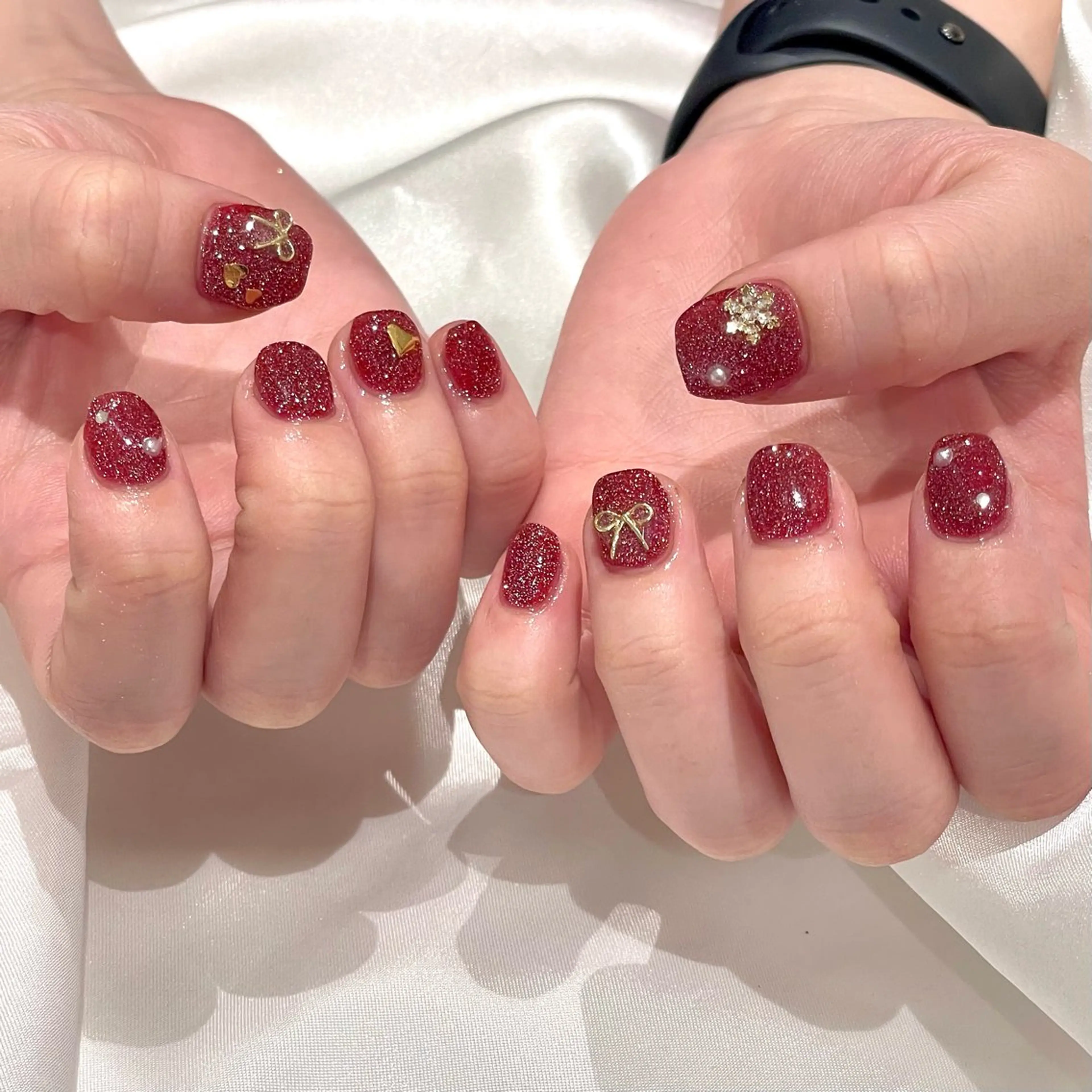 ネイル フラッシュネイル ゆ きのネイルデザイン