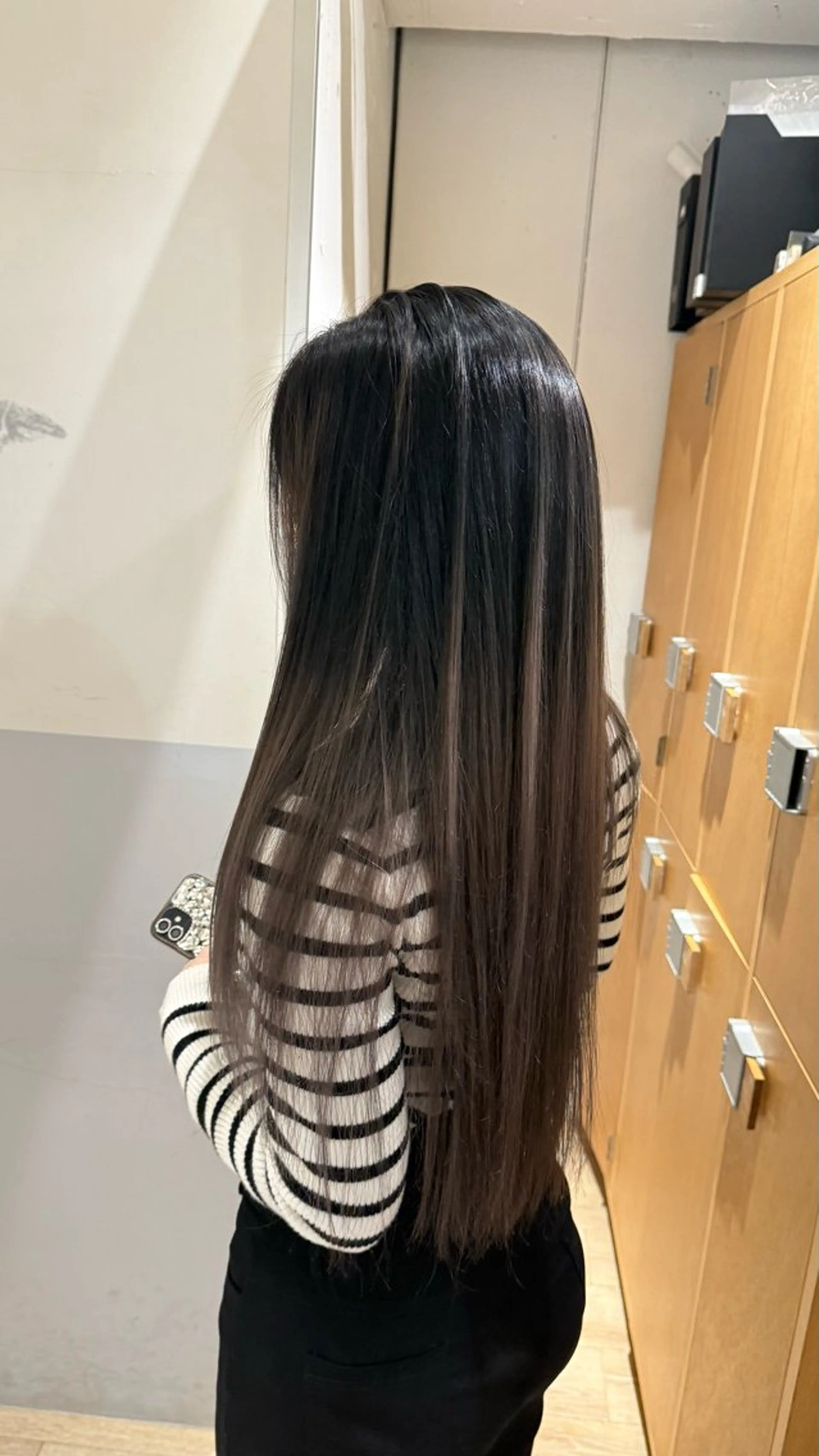 ロング 森本 朝香のヘアスタイル