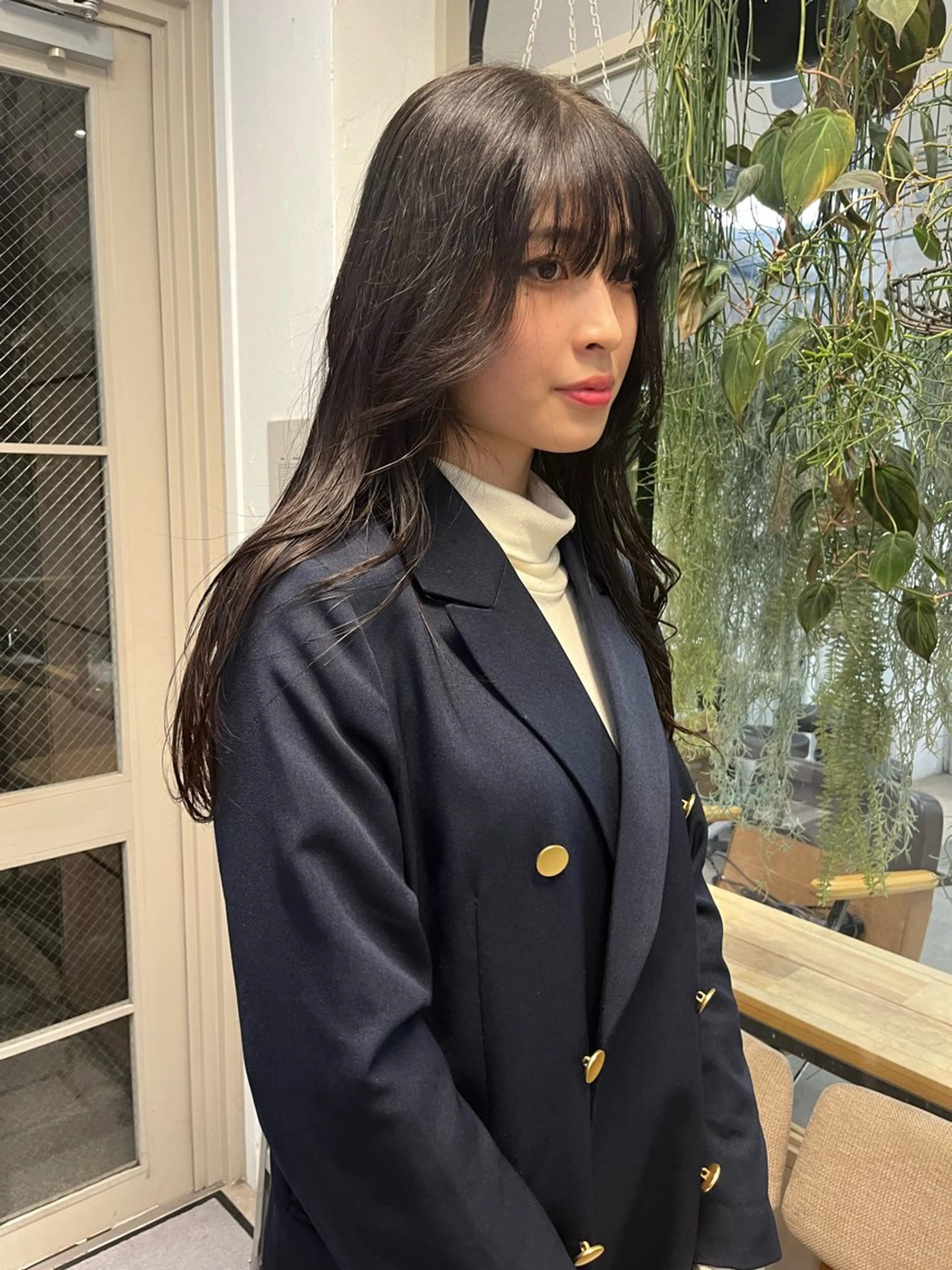 セミロング カラー ナチュラルなヘア /ヨシダトモキのヘアスタイル