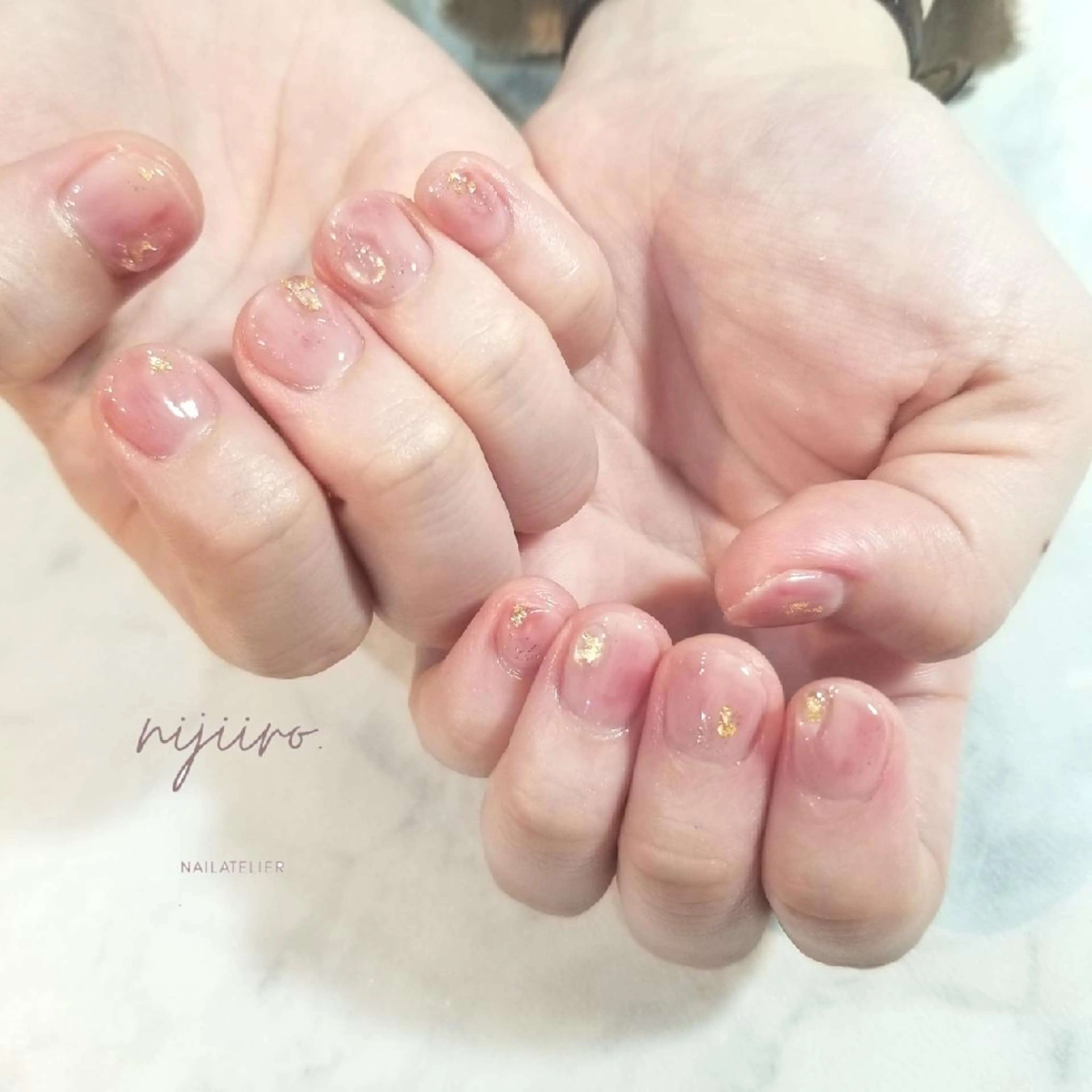 ネイル ハンドネイル nailatelier nijiiro.所属・nijiiro🌈 サトウのネイルデザイン