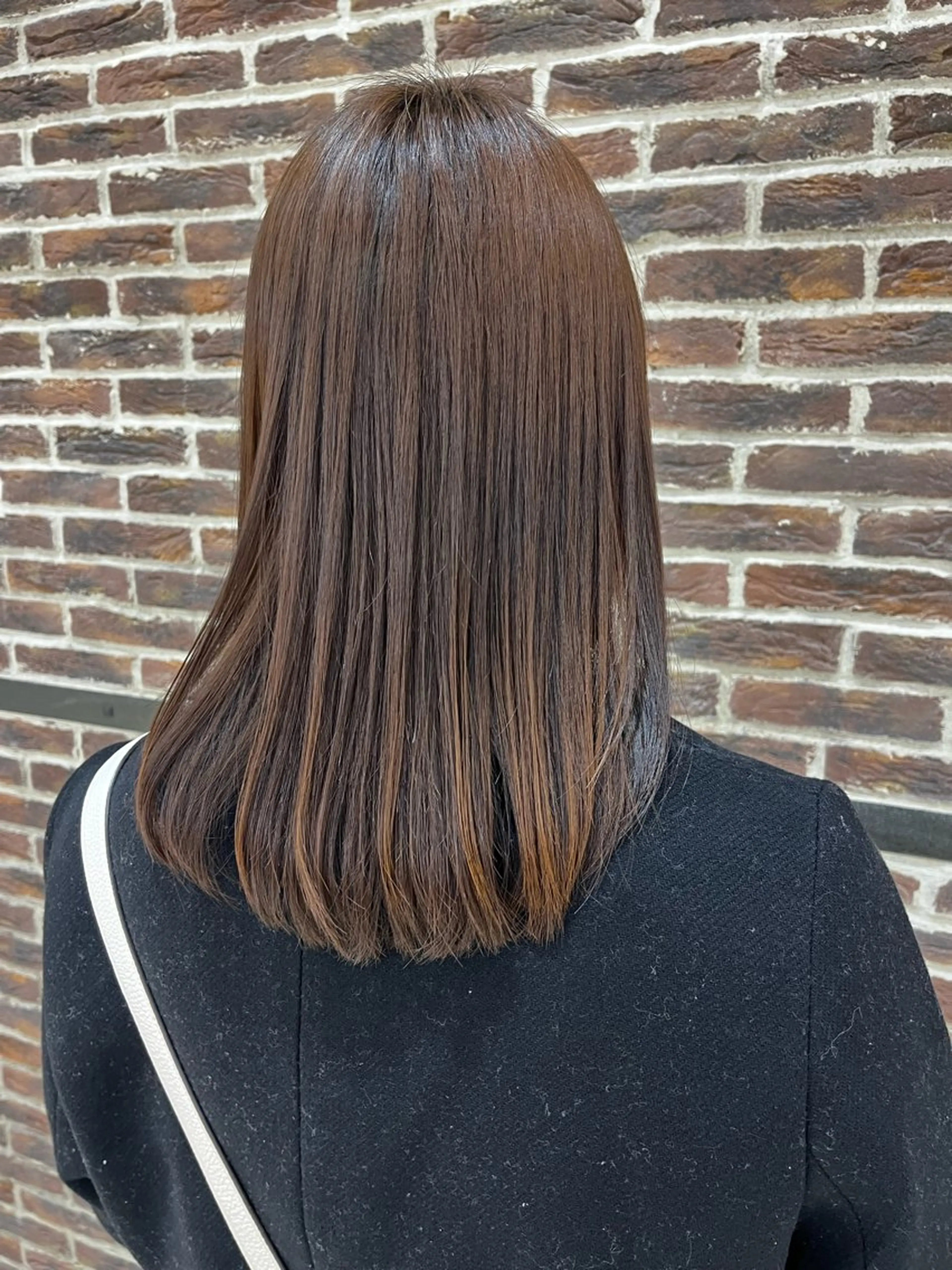 セミロング BENI鈎取 kanakoのヘアスタイル