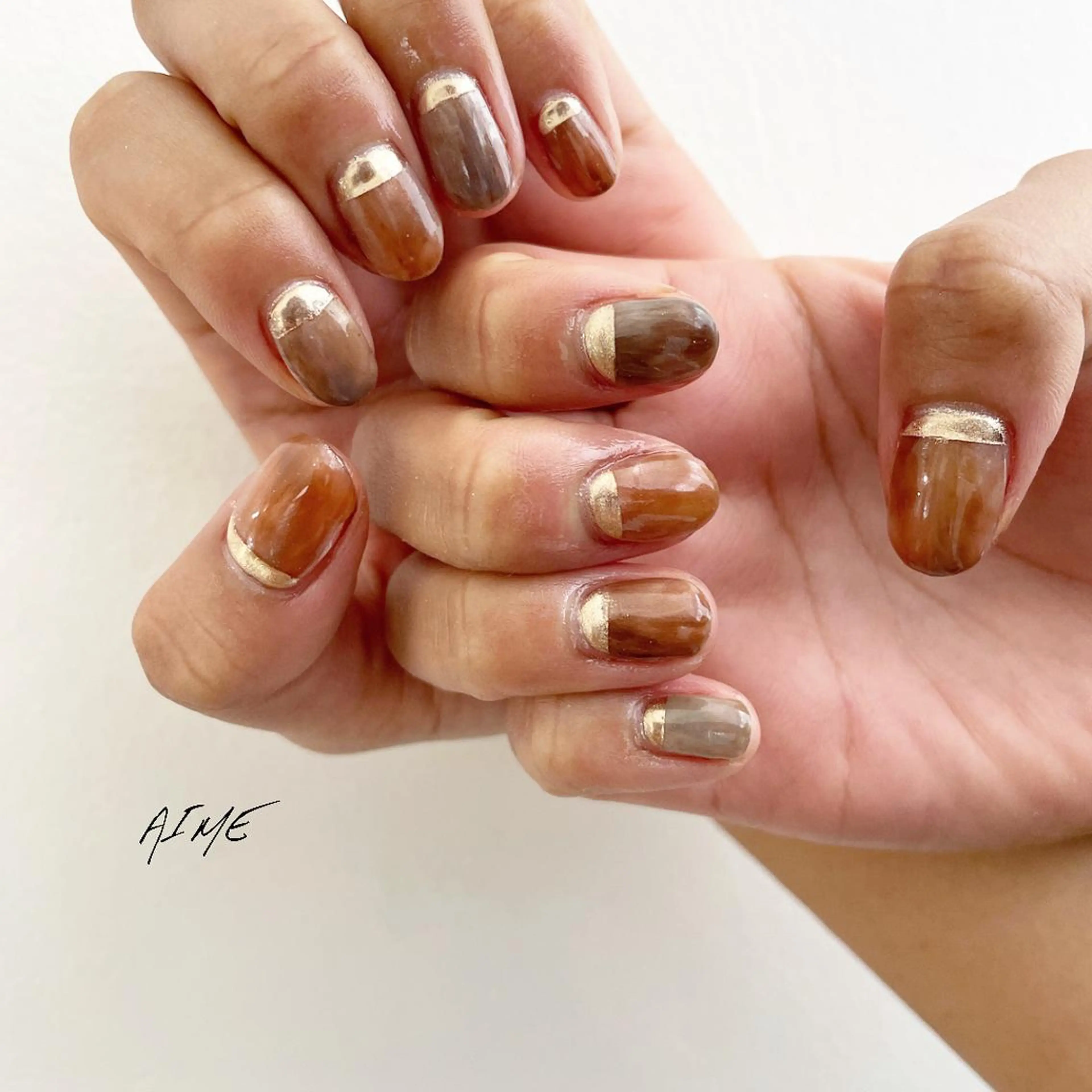 ネイル ハンドネイル AIME （momo）のネイルデザイン