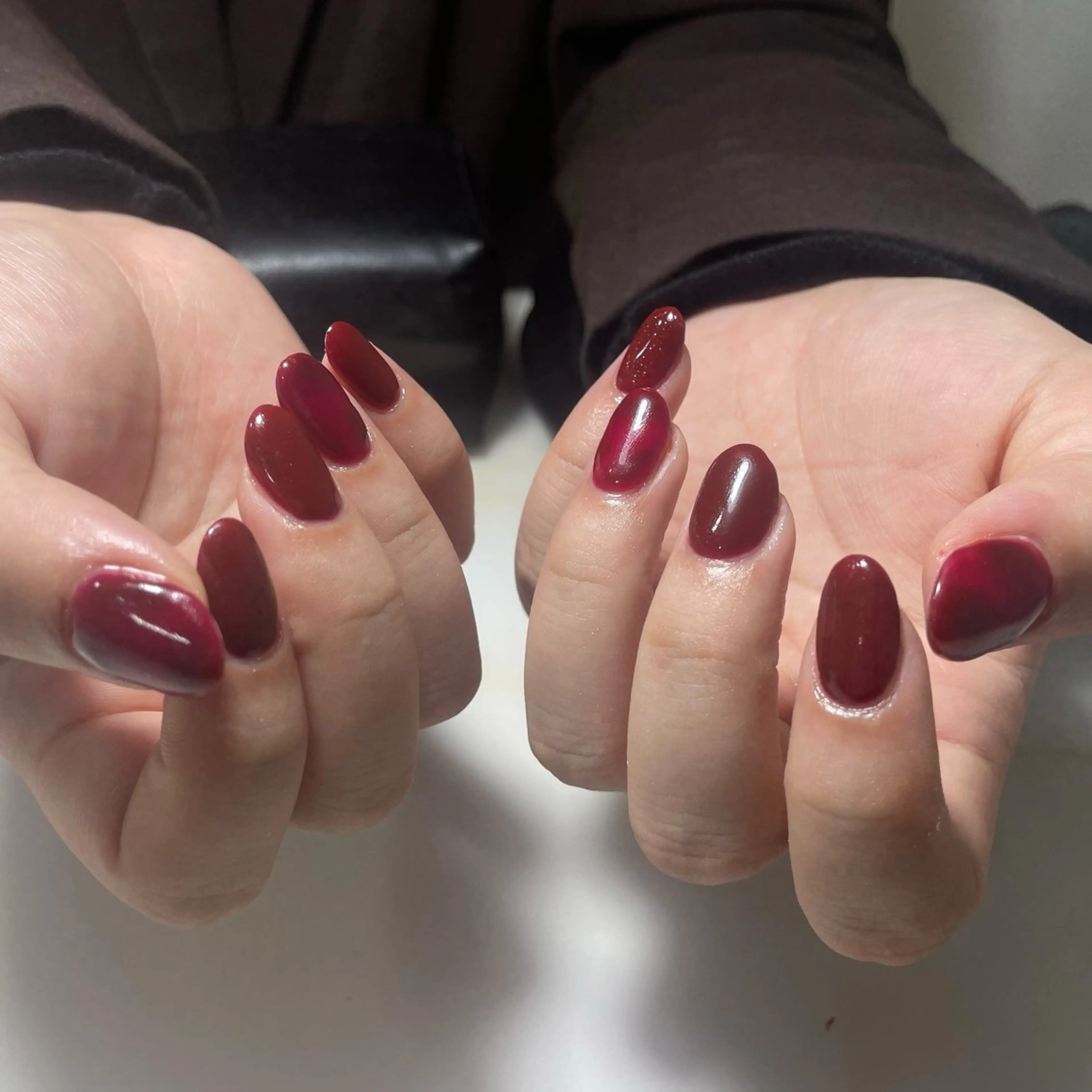 ネイル アートネイル フレンチネイル ジェルネイル グラデーション 韓国ネイル ハンドネイル 久保田 マリコのネイルデザイン