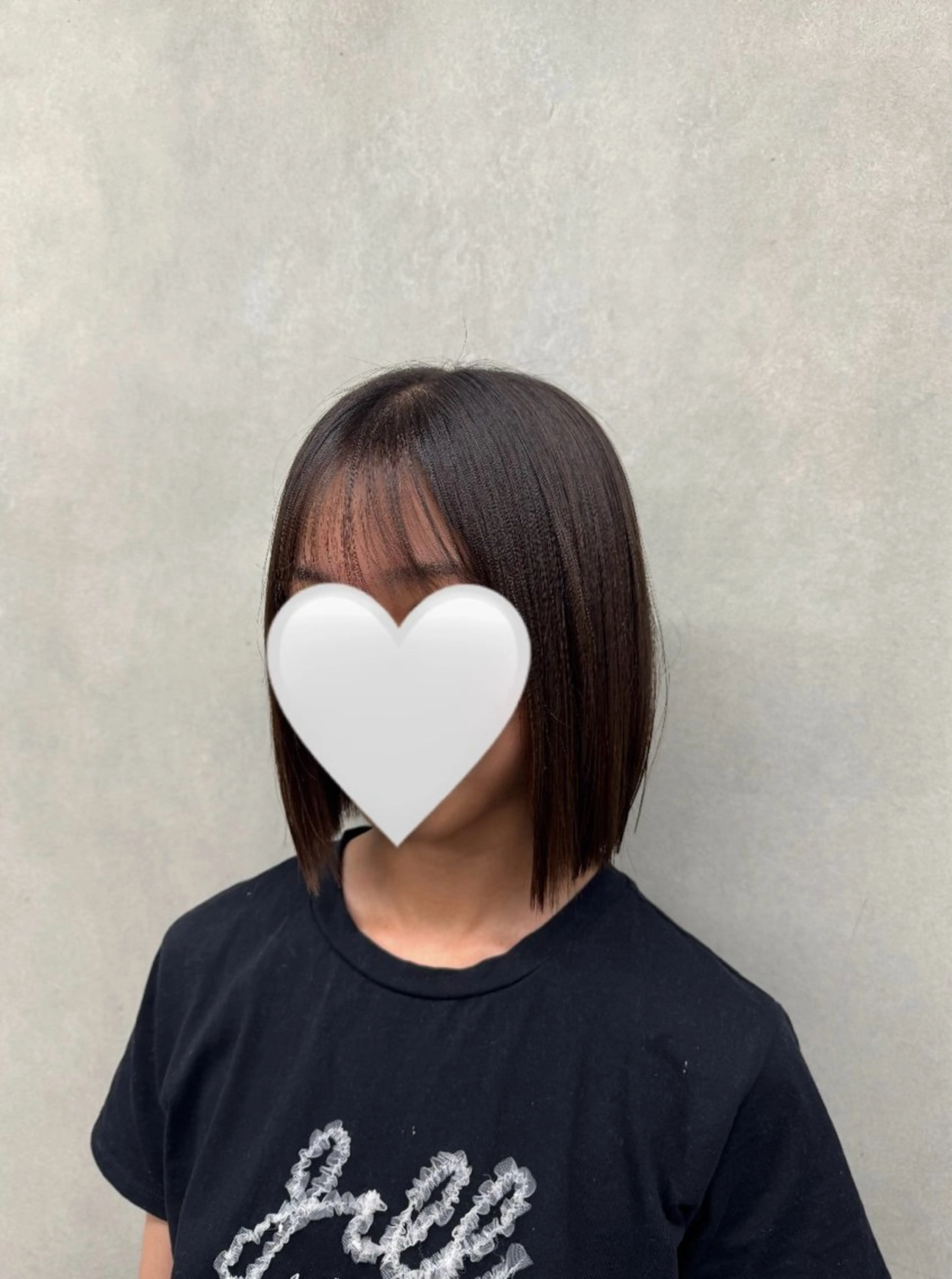 ミディアム ヘアアレンジ ボブ 縮毛矯正 💫きたはら りおん💫のヘアスタイル