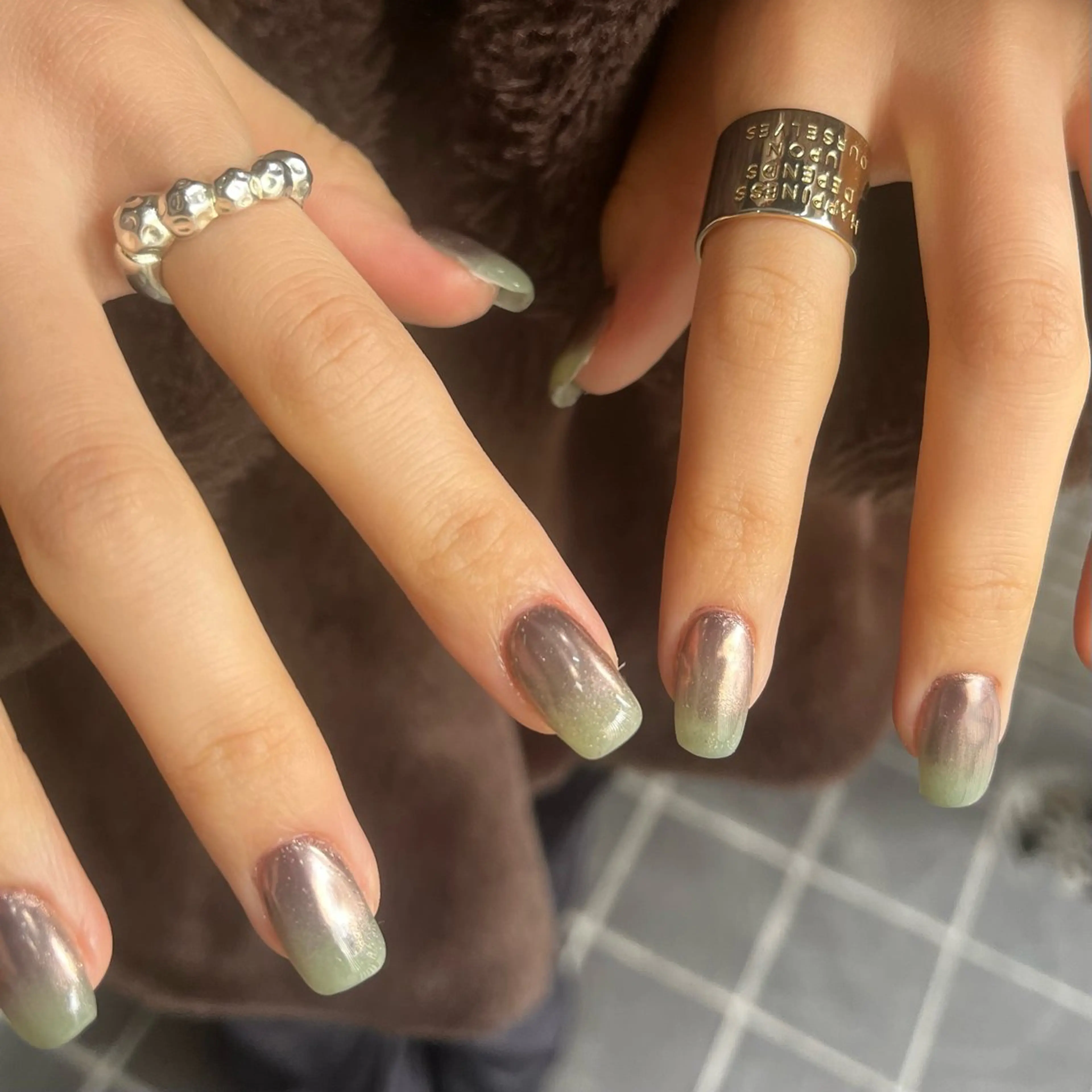 ネイル 文 /個性派ネイルのネイルデザイン