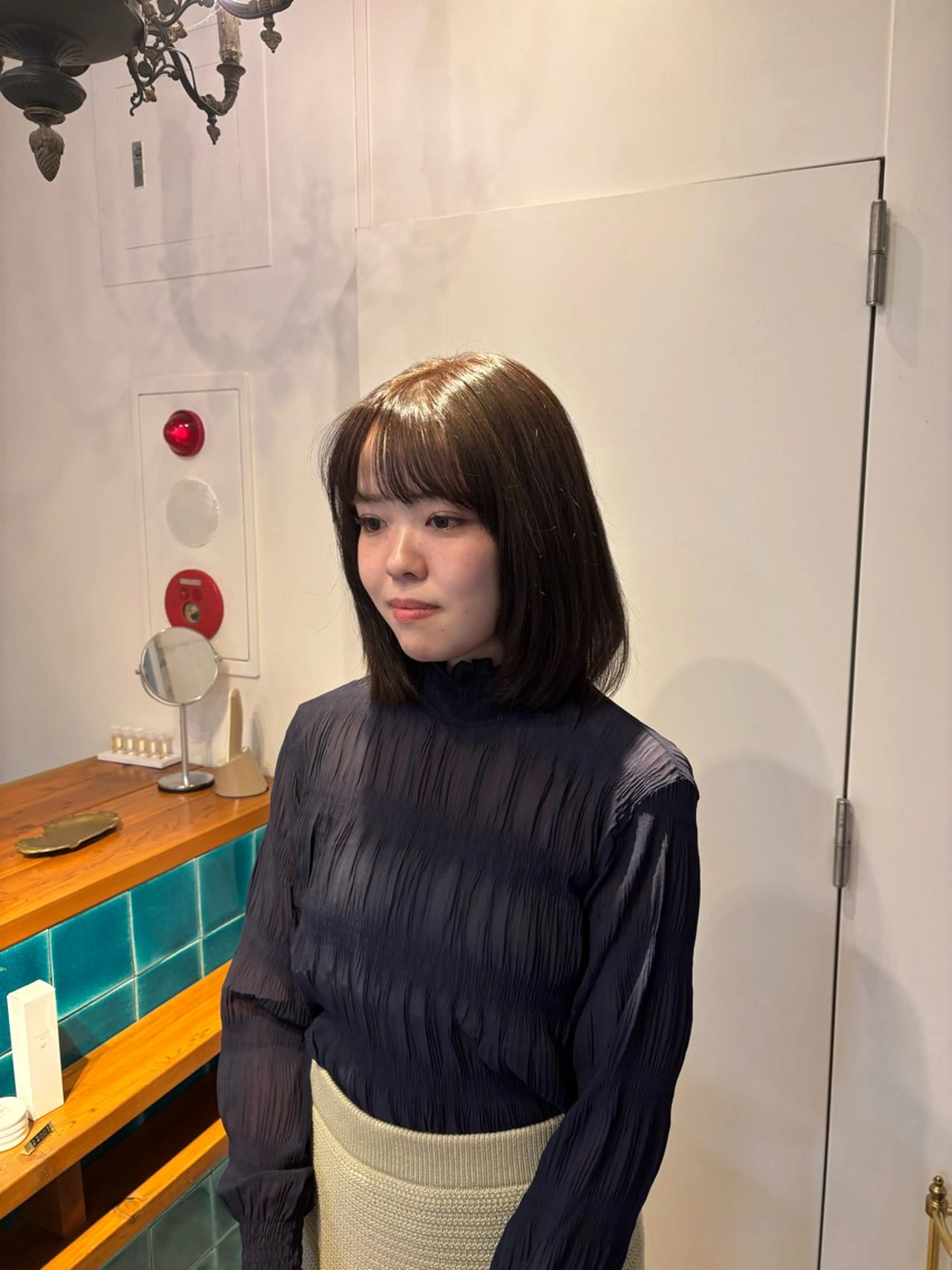 ミディアム カラー green所属・⚡️Hiroto/ colorのヘアスタイル