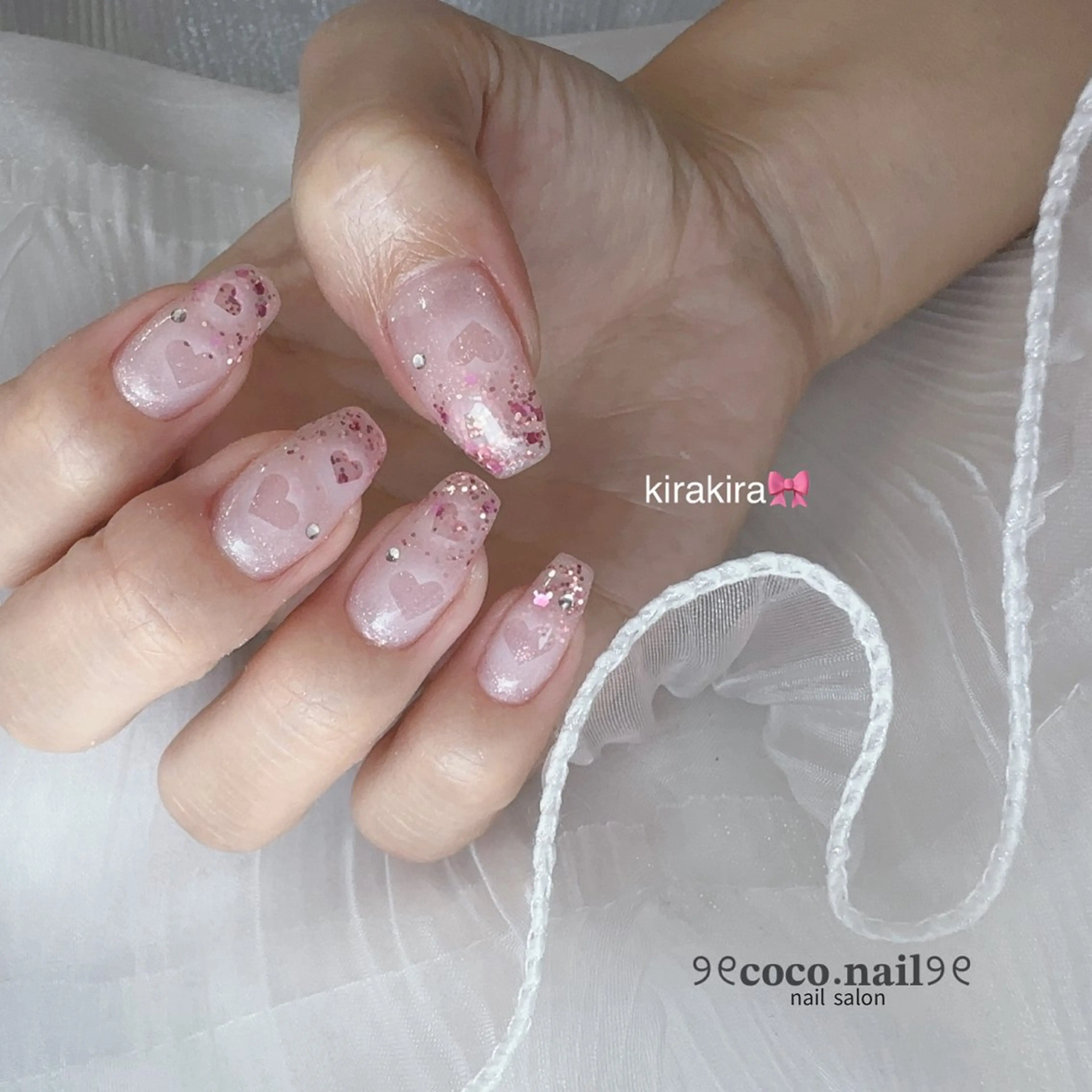 ネイル ハンドネイル フットネイル lili.nail y2k/ワンホンのネイルデザイン