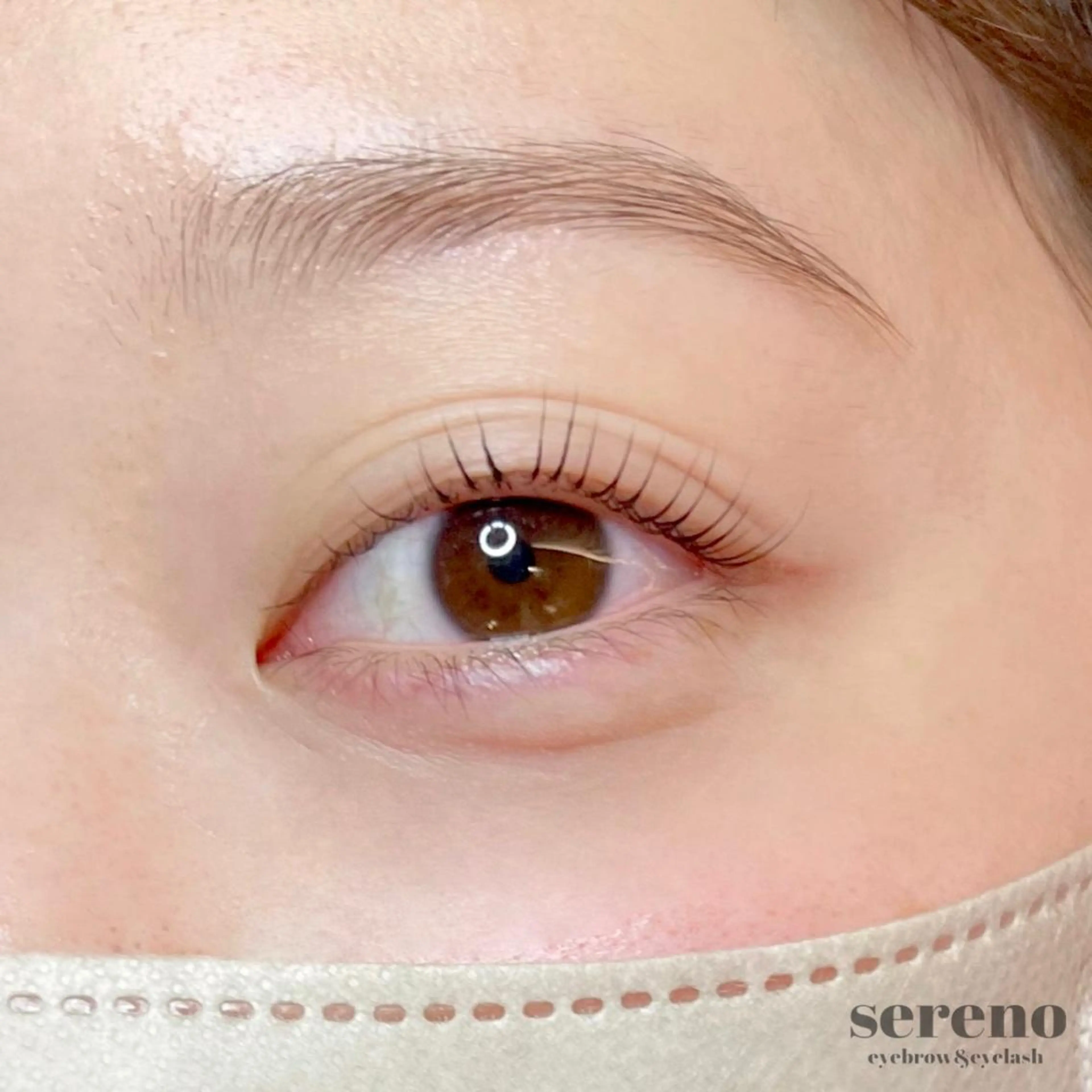 マツエク・マツパ ナチュラル マツパ seReno eyebrow&eyelash 目黒本店所属・seReno💎 natsukoの眉毛・アイブロウイメージ