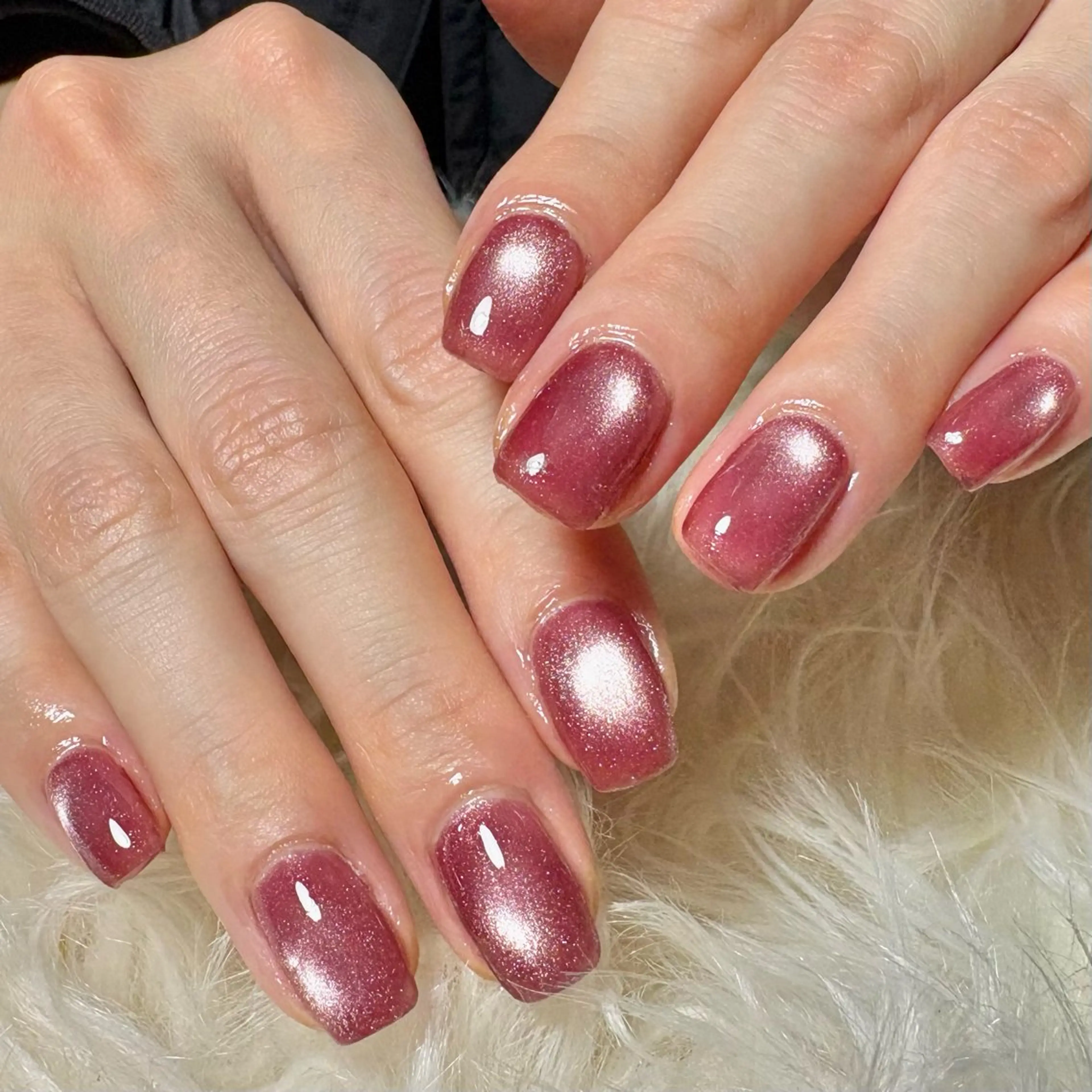 ネイル マグネットネイル ハンドネイル ハンドケア hohomi .のネイルデザイン