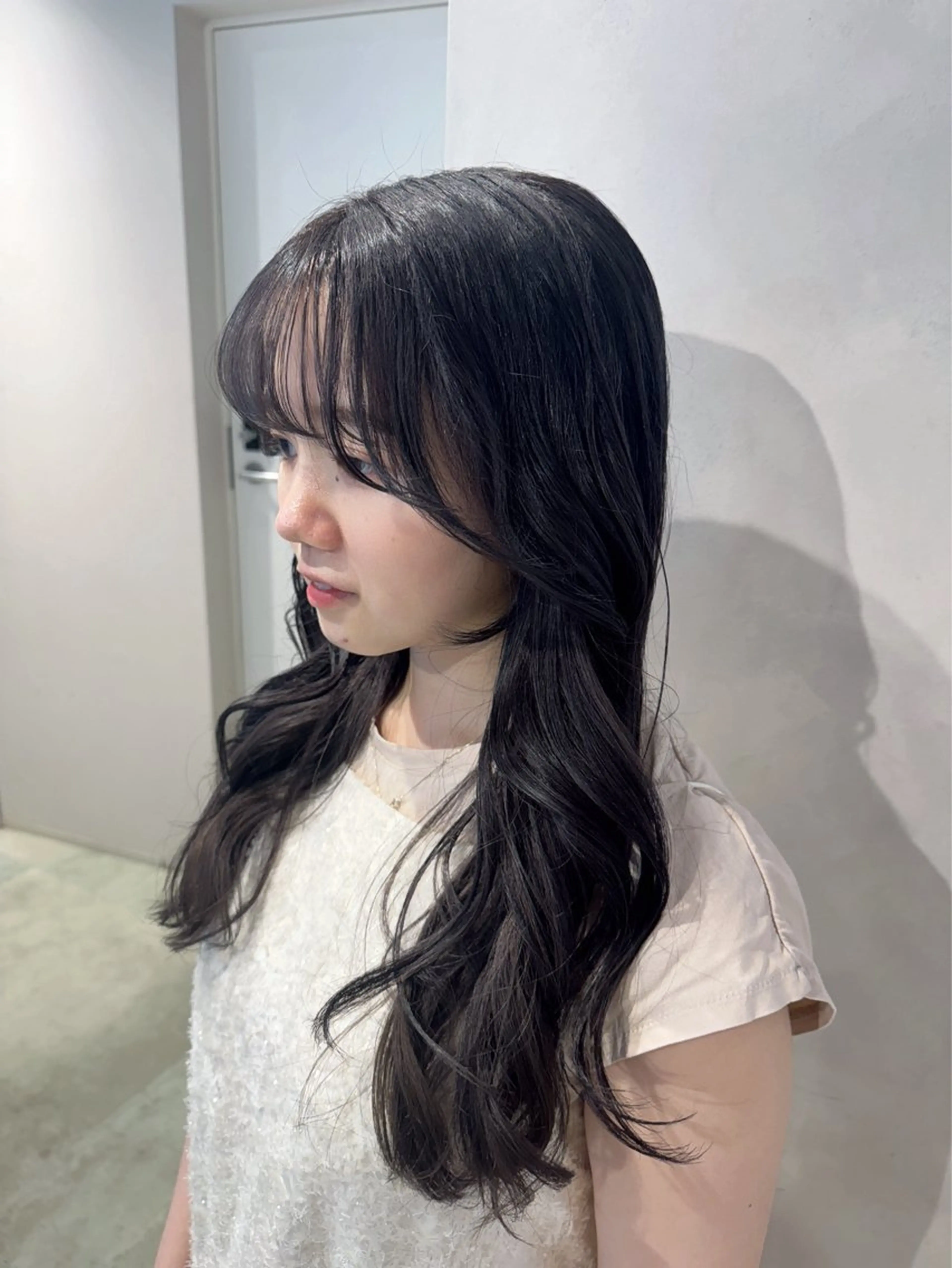 カラー ディープラベンダー ラベンダーカラー ラベンダーグレー カット ヘアカラー トリートメント 透明感カラー✨艶髪 制作🌱山根あゆみのヘアスタイル