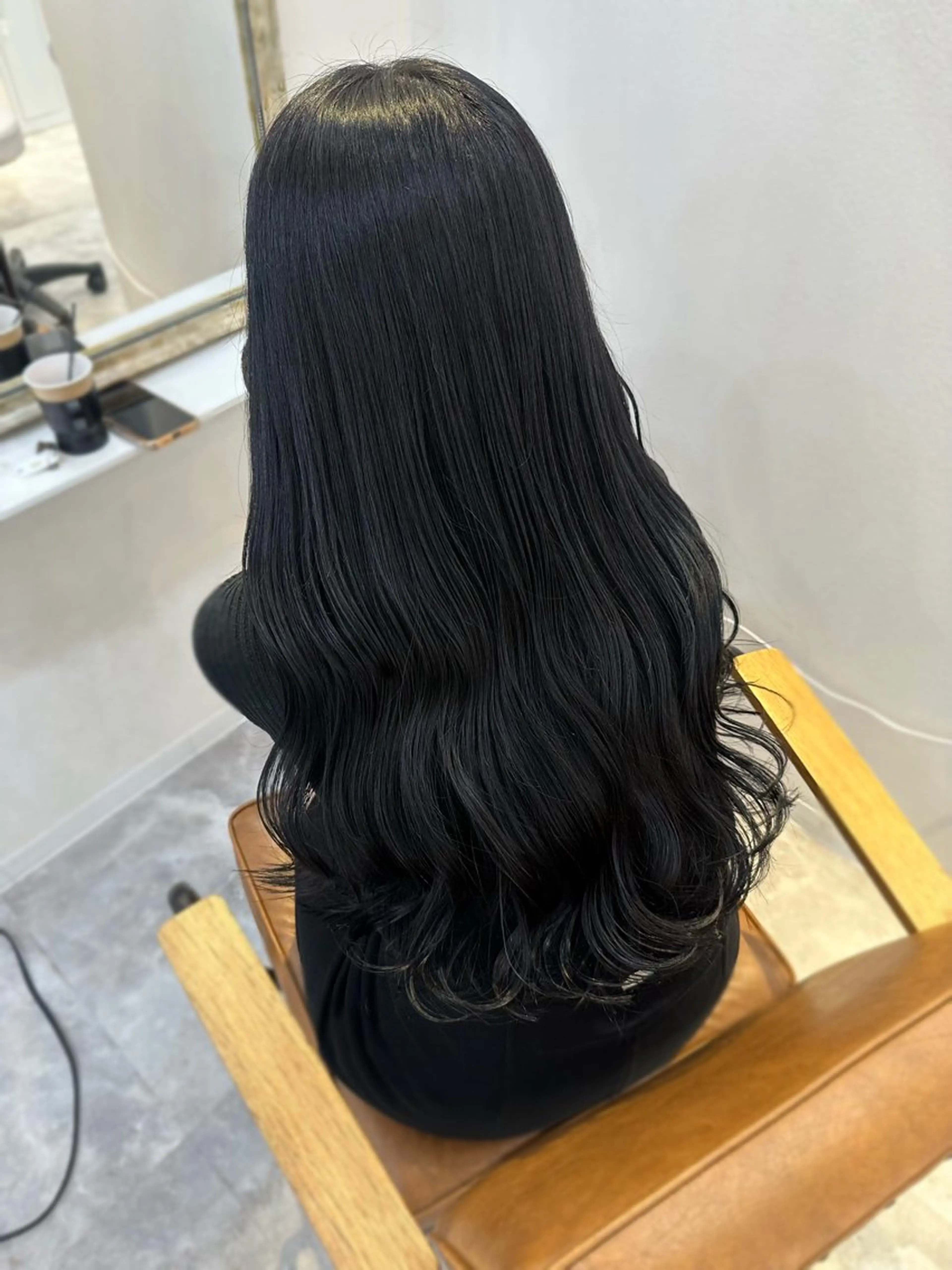 ロング カラー カット ヘアカラー Rinka/梅田/ 透け感カラー🤎のヘアスタイル