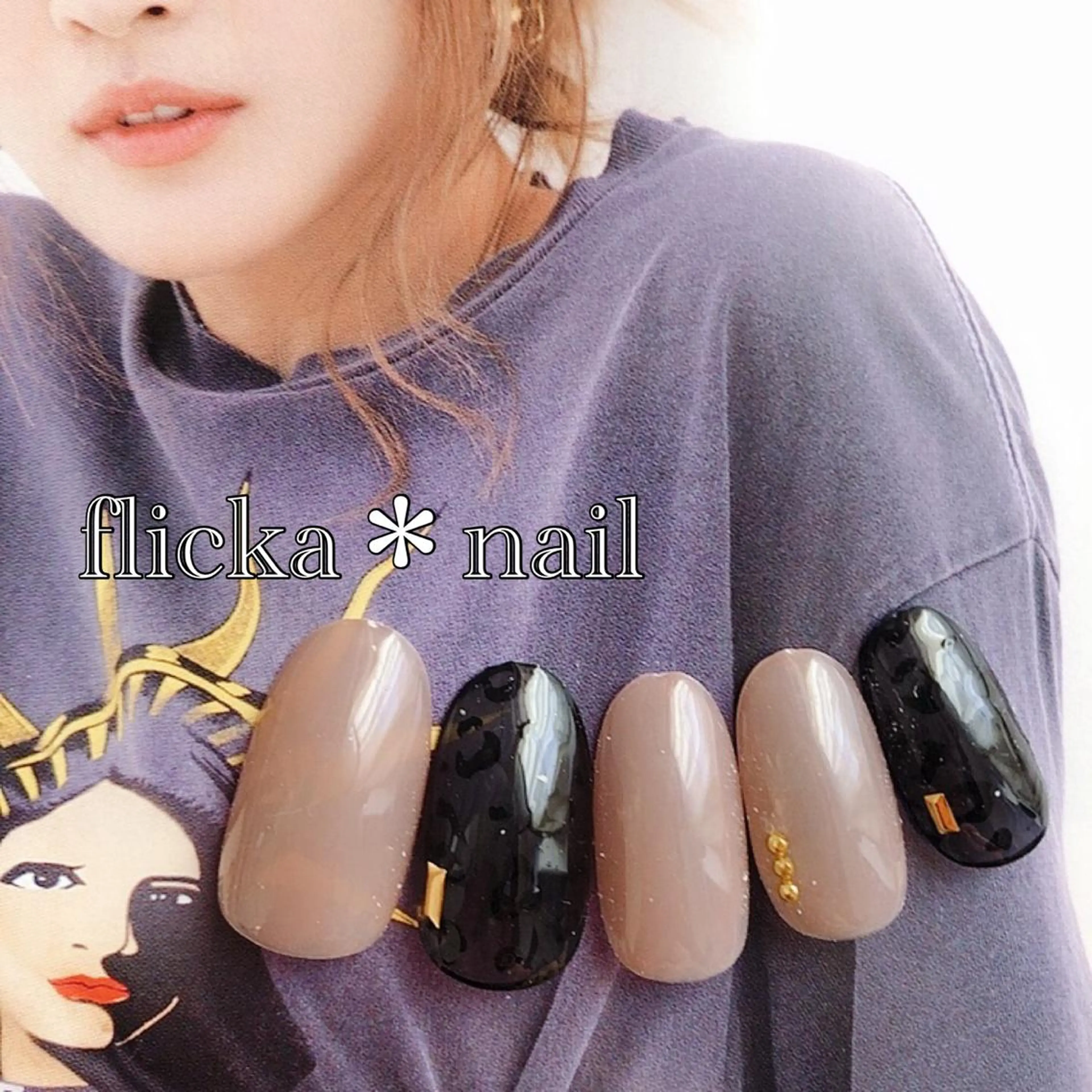 ネイル アニマル柄 ハンドネイル flicka＊nail所属・flicka* nailのネイルデザイン