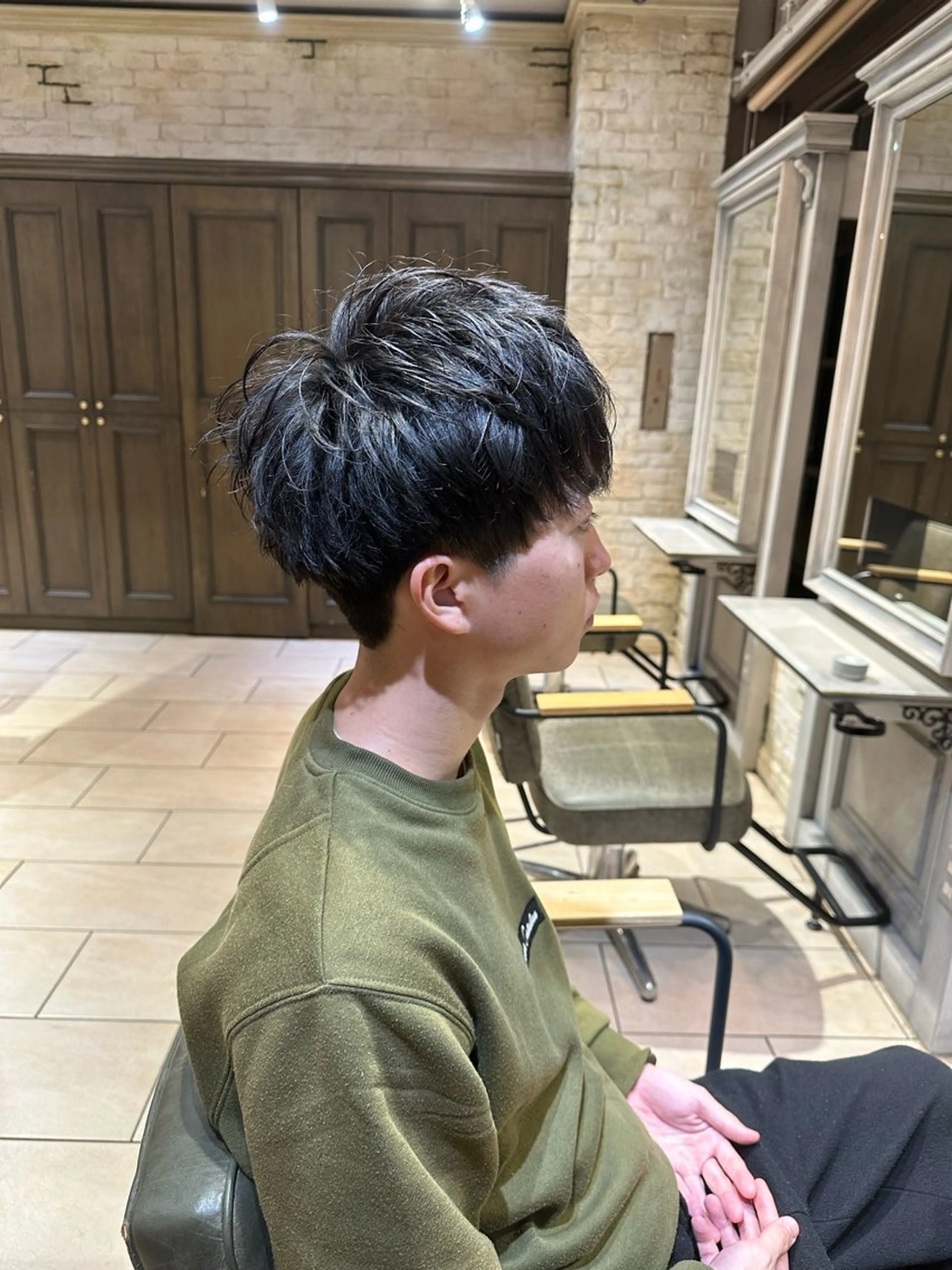 メンズ マッシュ shanti所属・ミナミ マサミのヘアスタイル