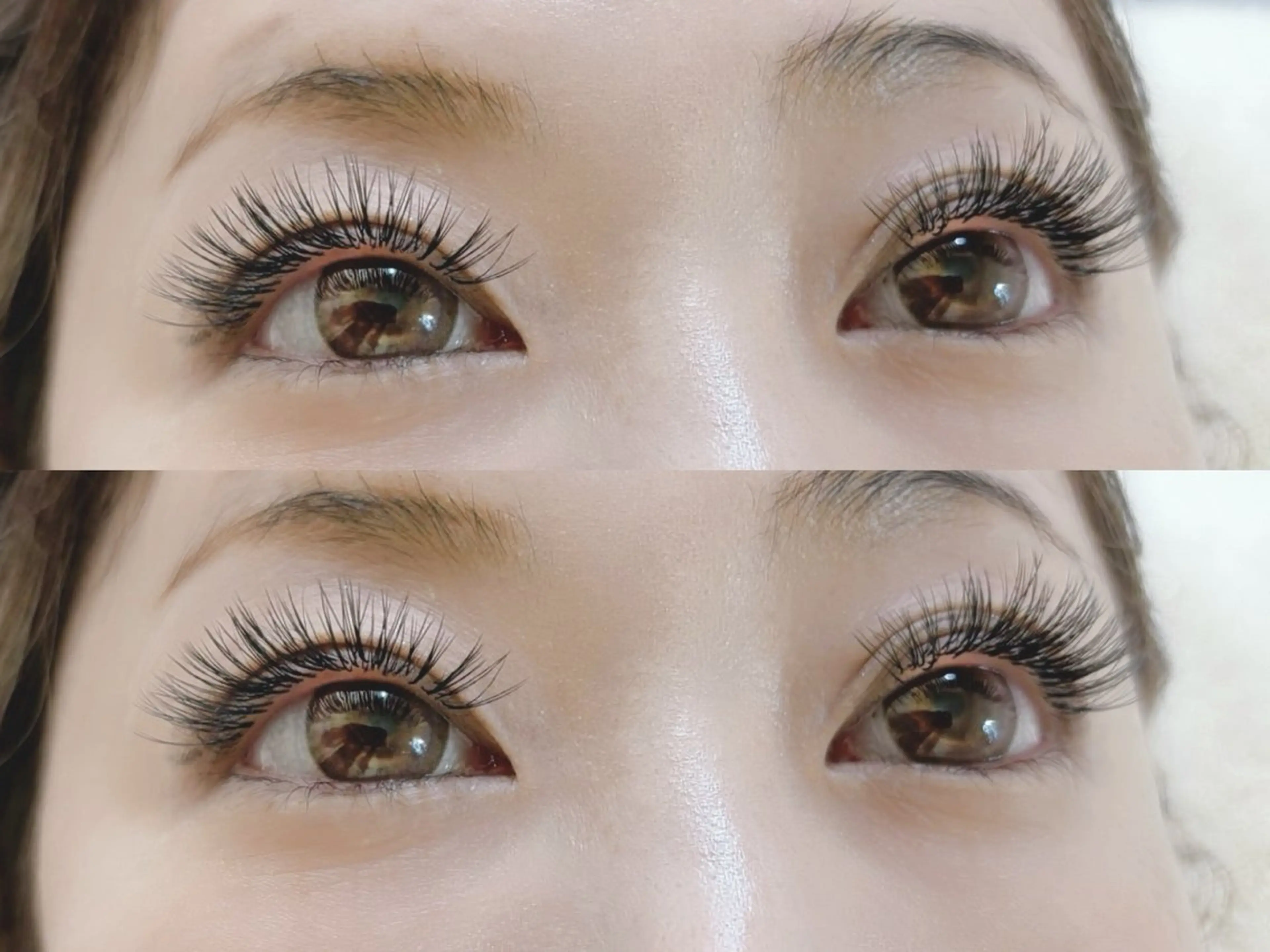 マツエク・マツパ 付け放題 バインドロック 束感まつ毛 フラットラッシュ パリジェンヌラッシュリフト マツエク オーロラ所属・AURORA RINAのマツエク・マツパデザイン