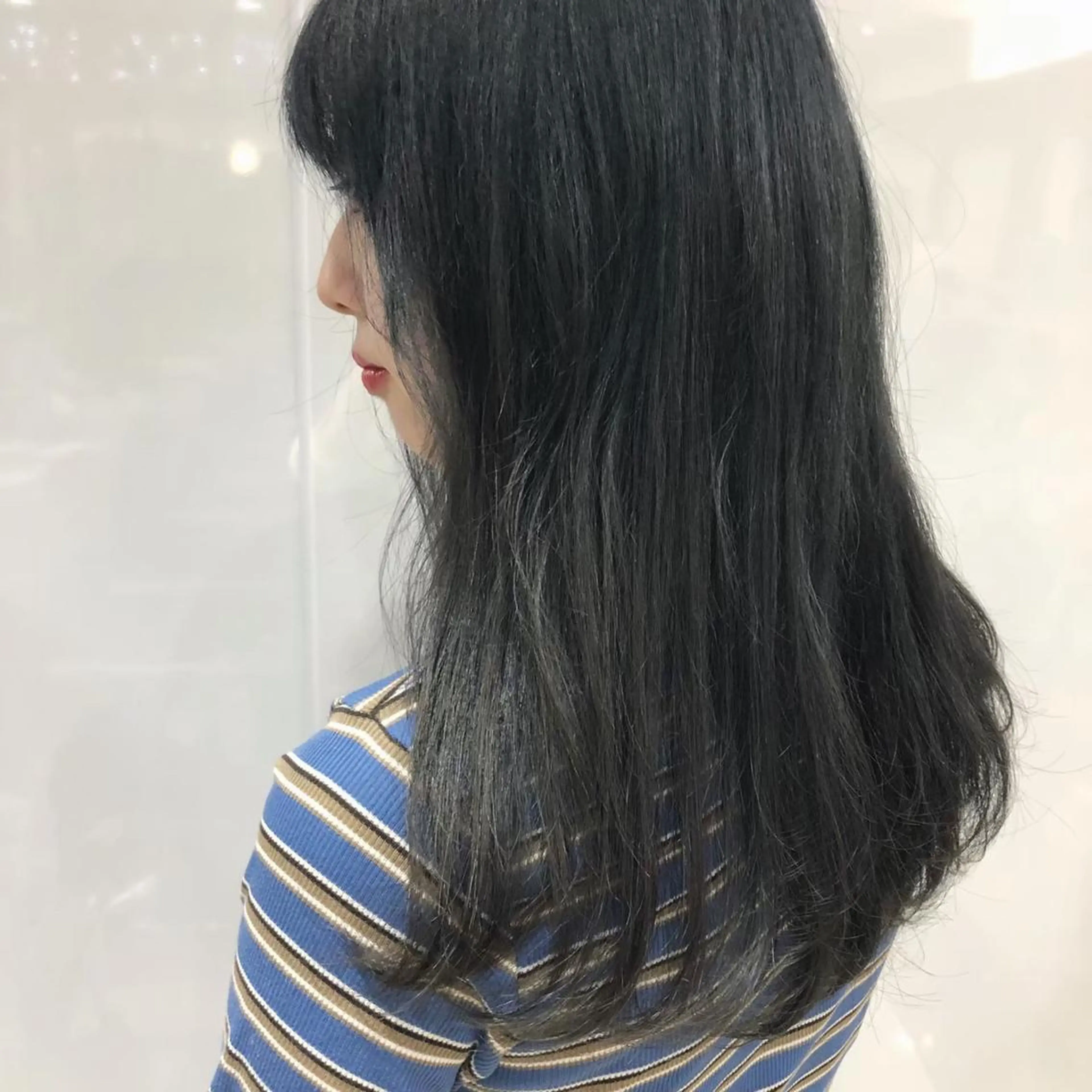 ロング カラー 酸スト/フェザー パーマ/三谷海斗のヘアスタイル