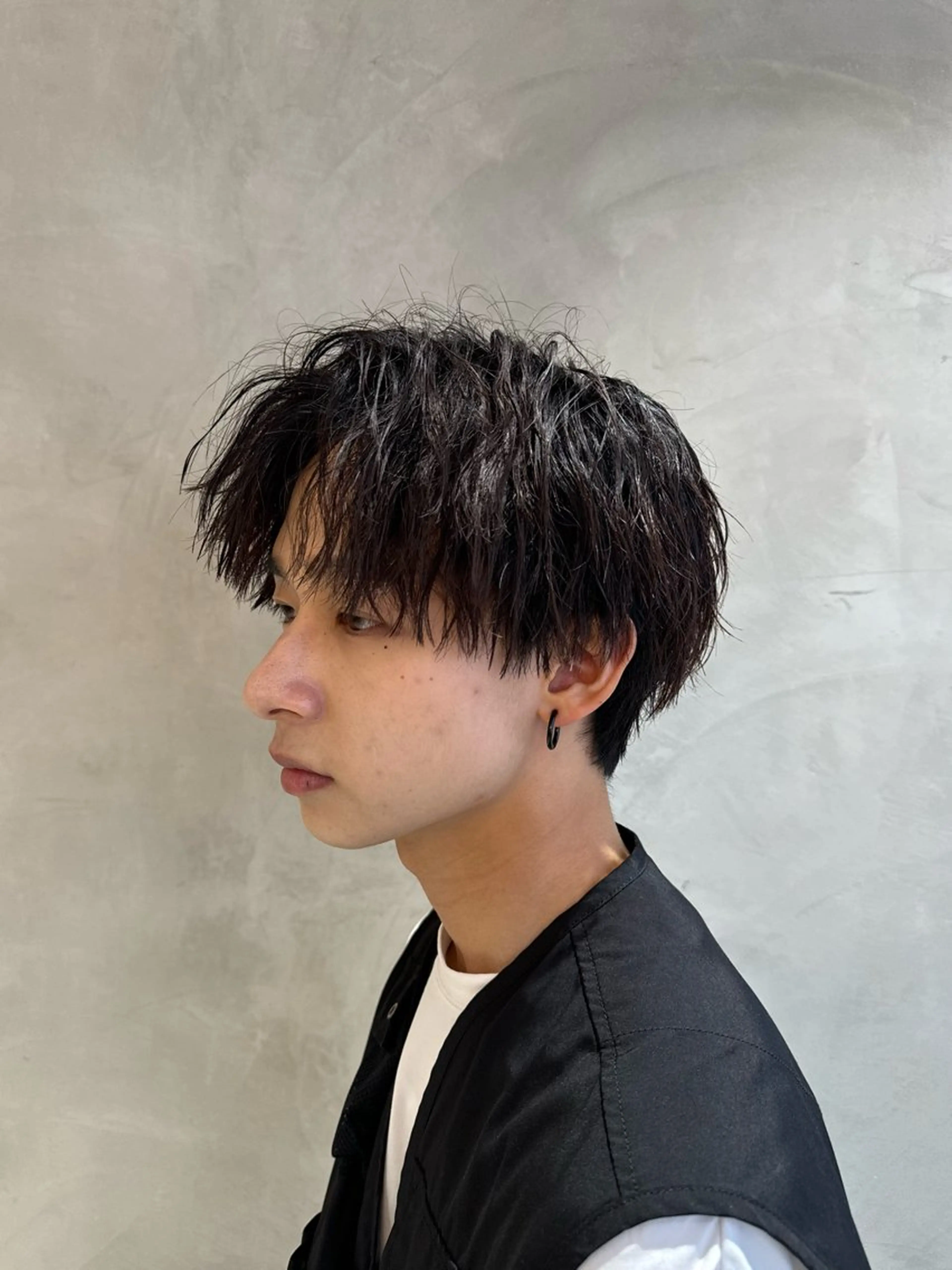 ショート パーマ メンズ メンズパーマ ツイストスパイラルパーマ スパイラルパーマ nico TOKYO 横浜所属・横浜/レイヤー/ カネコのヘアスタイル