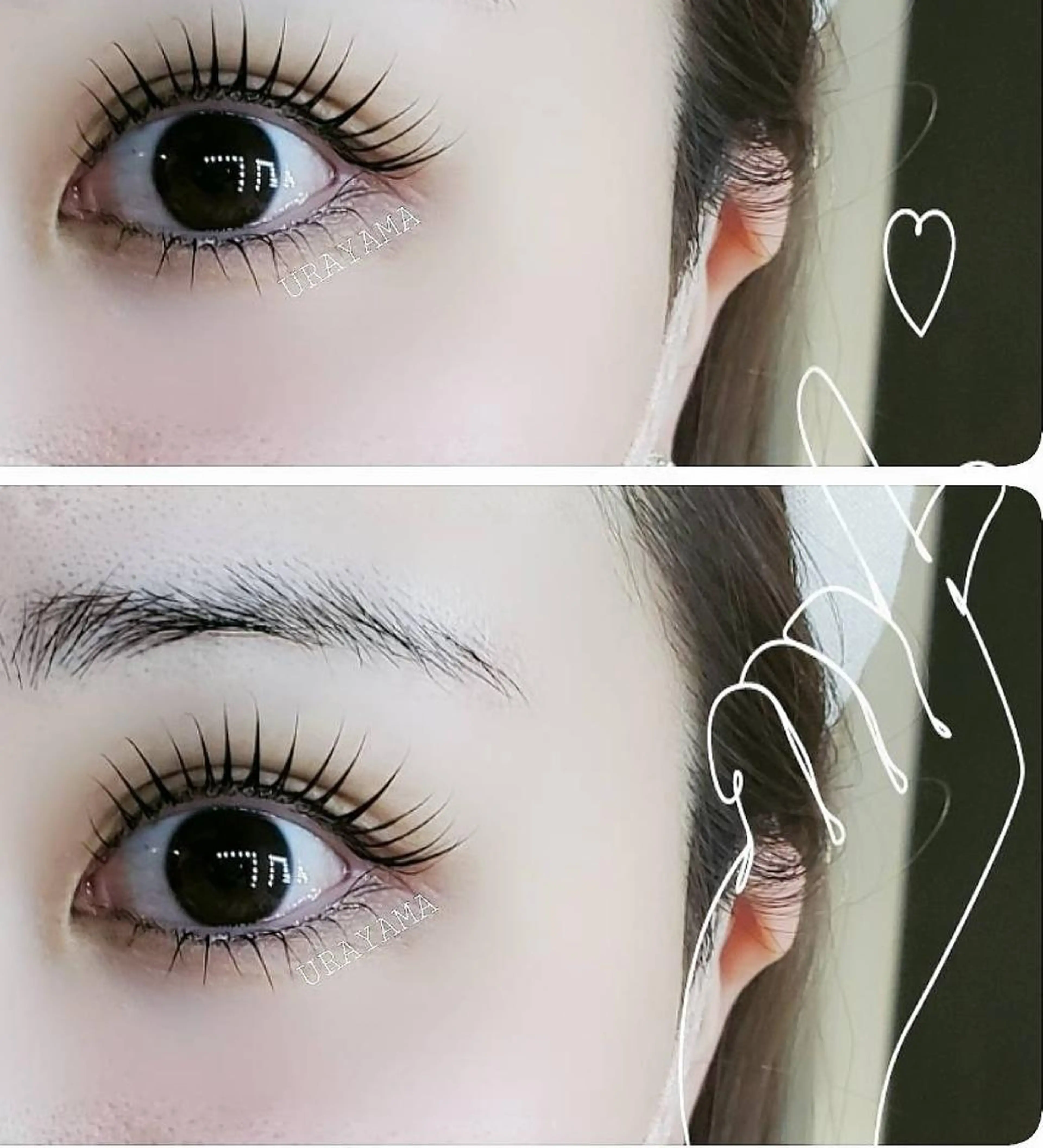 マツエク・マツパ 束感まつ毛 マツパ EMMA plus．のマツエク・マツパデザイン