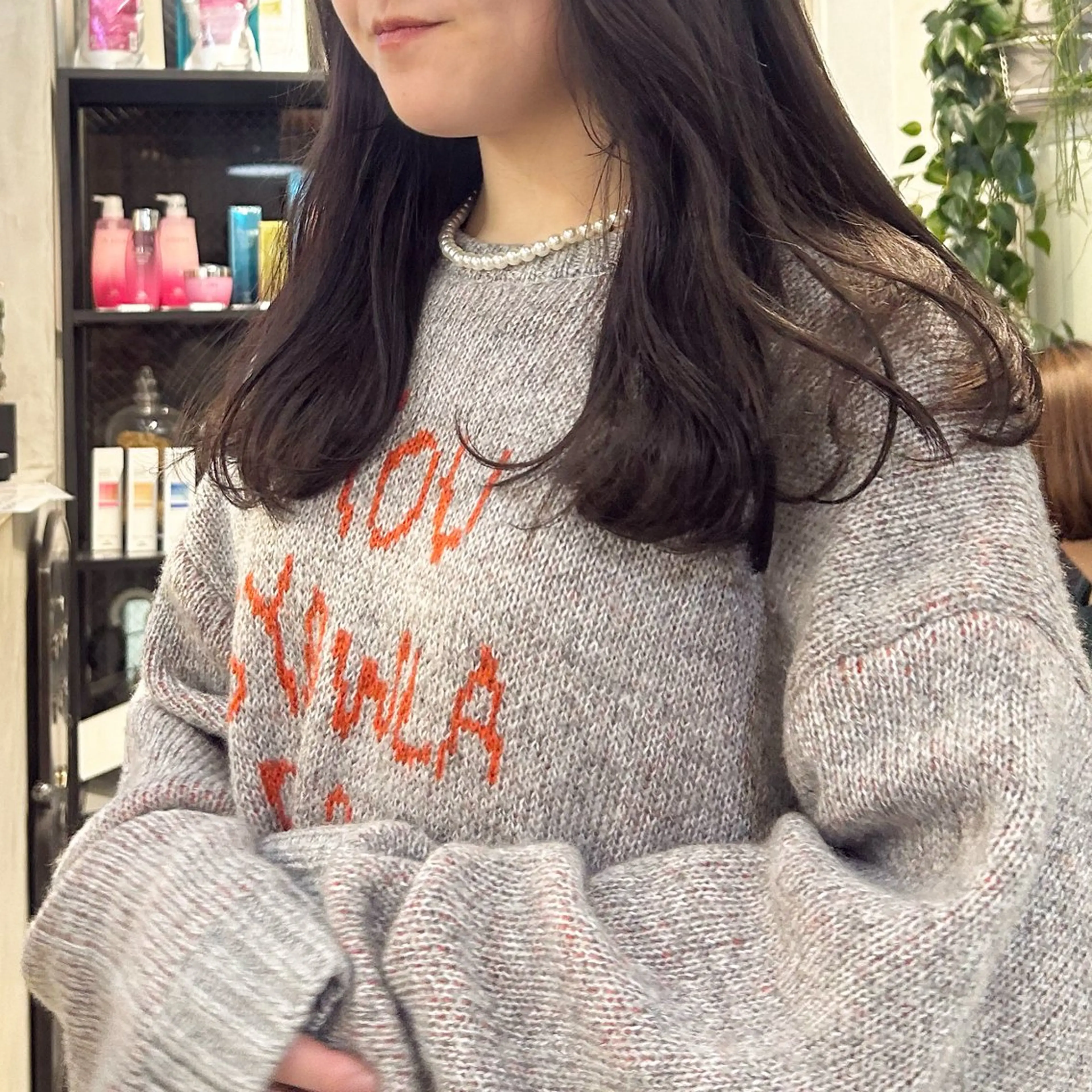 ミディアム カラー ヘアカラー じゅわっと暖色カラー 🍊Moemiのヘアスタイル