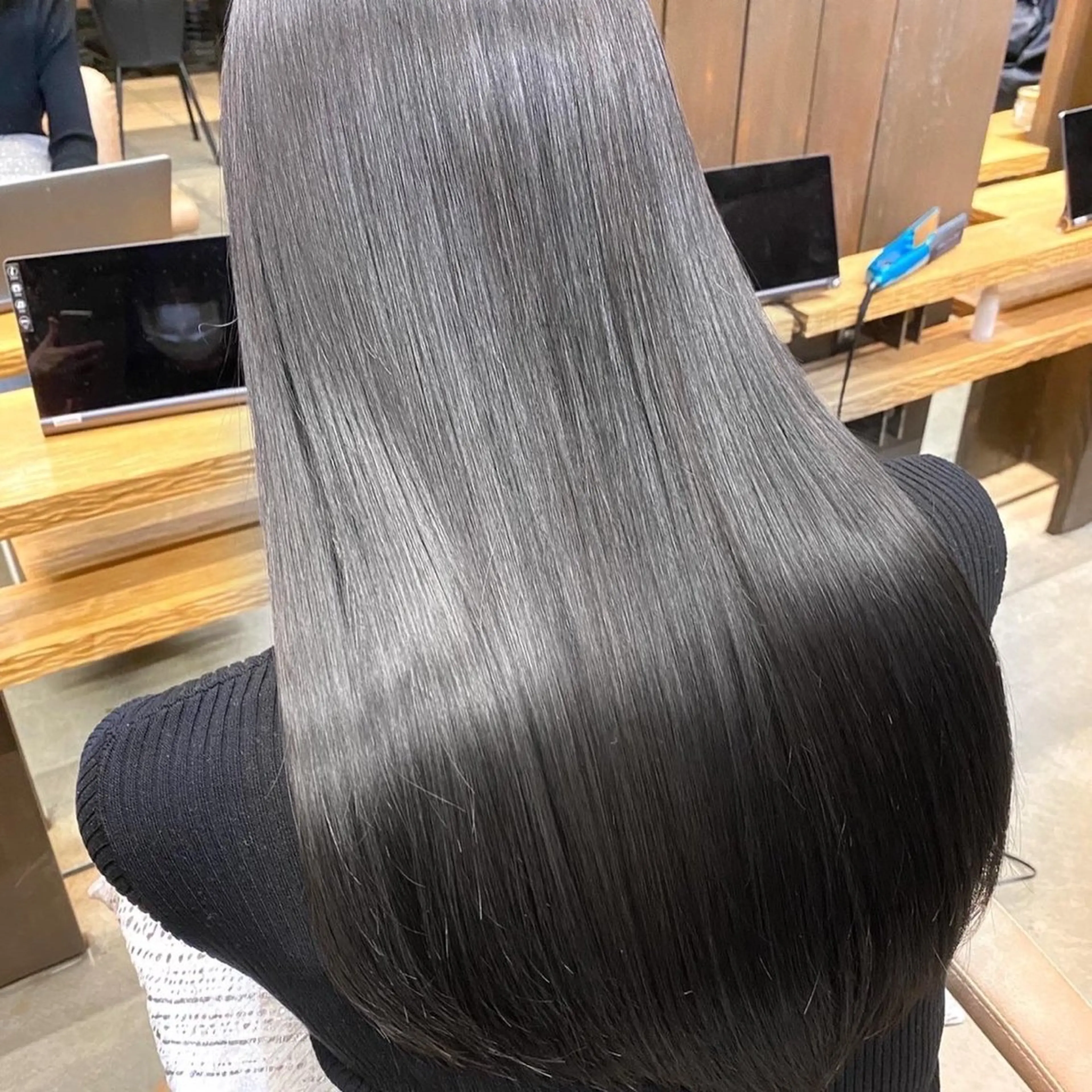 【❣️学生限定❣️】✨️美髪縮毛矯正✨️＋💎1 step髪質改善トリートメト💎の写真