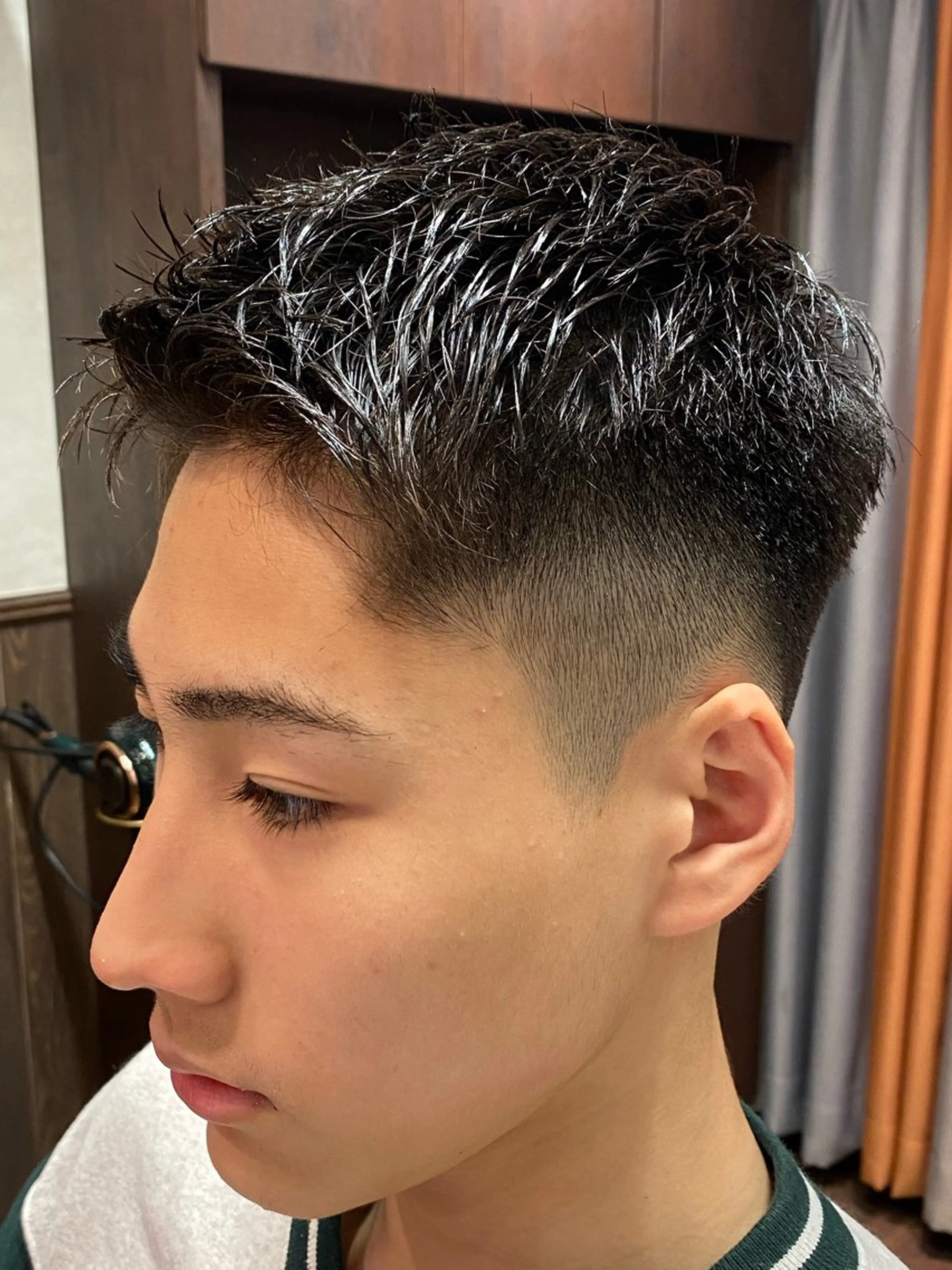 ショート LAVIE NEW STANDARD BARBER HANARE 新宿店所属・TANAHASHI ／モデル募集🆘のヘアスタイル