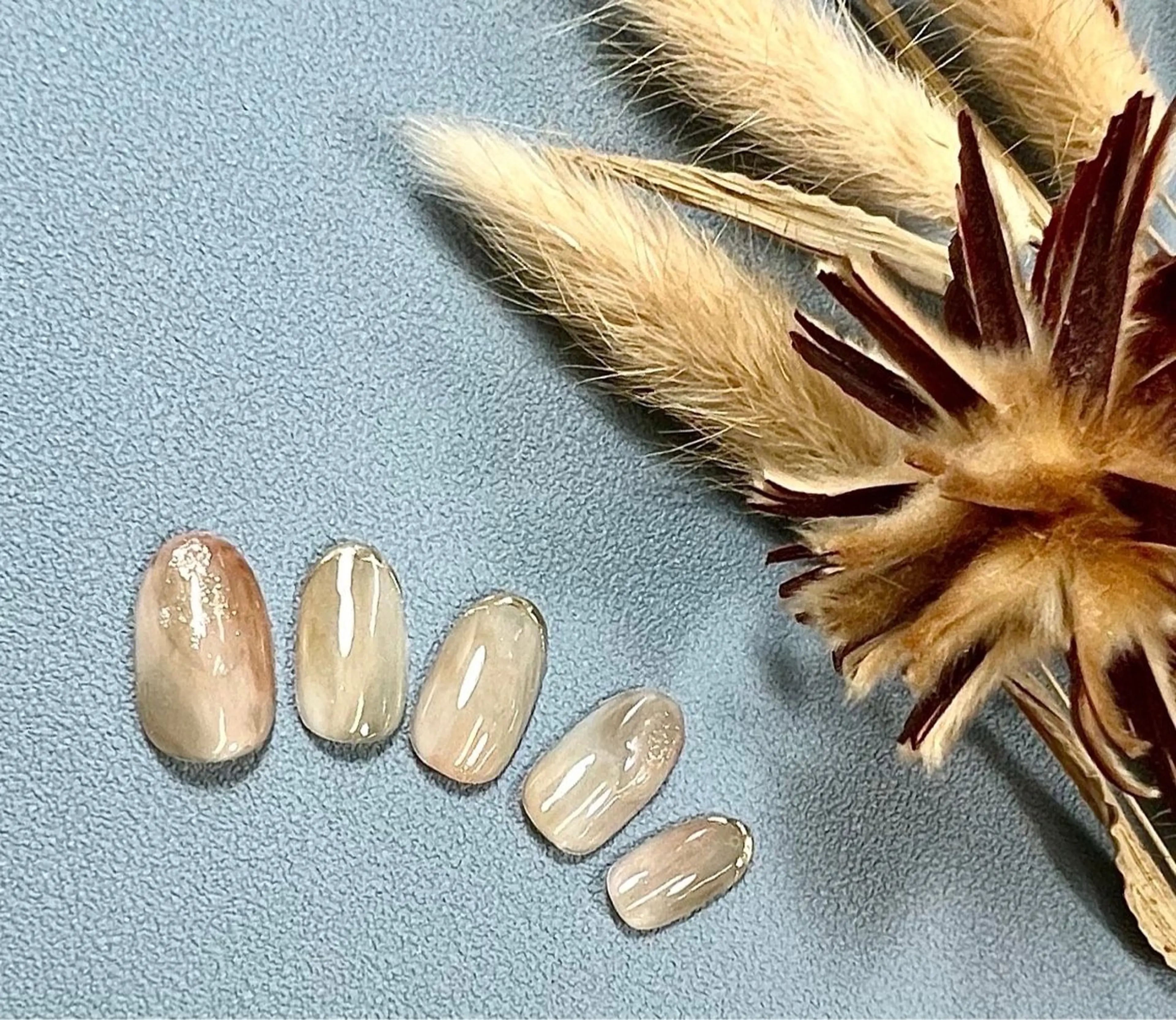 ネイル ⭐︎休業中の練習⭐︎ JNA認定講師髙橋のネイルデザイン