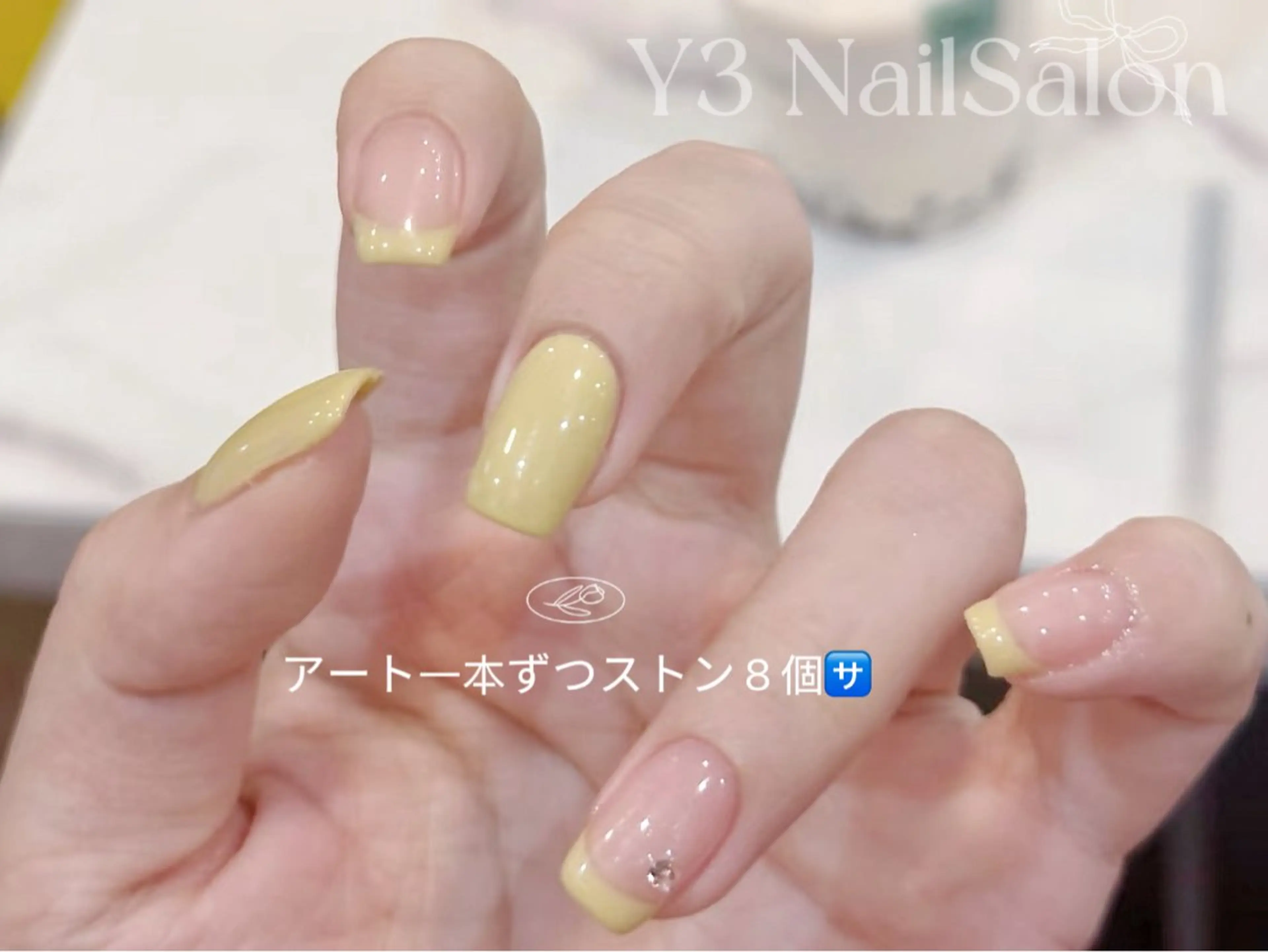 ネイル アートネイル グラデーション ラメ(グリッター) ワンカラーネイル ハンドネイル Y3 Nail Salon所属・Y3 NailSalonのネイルデザイン