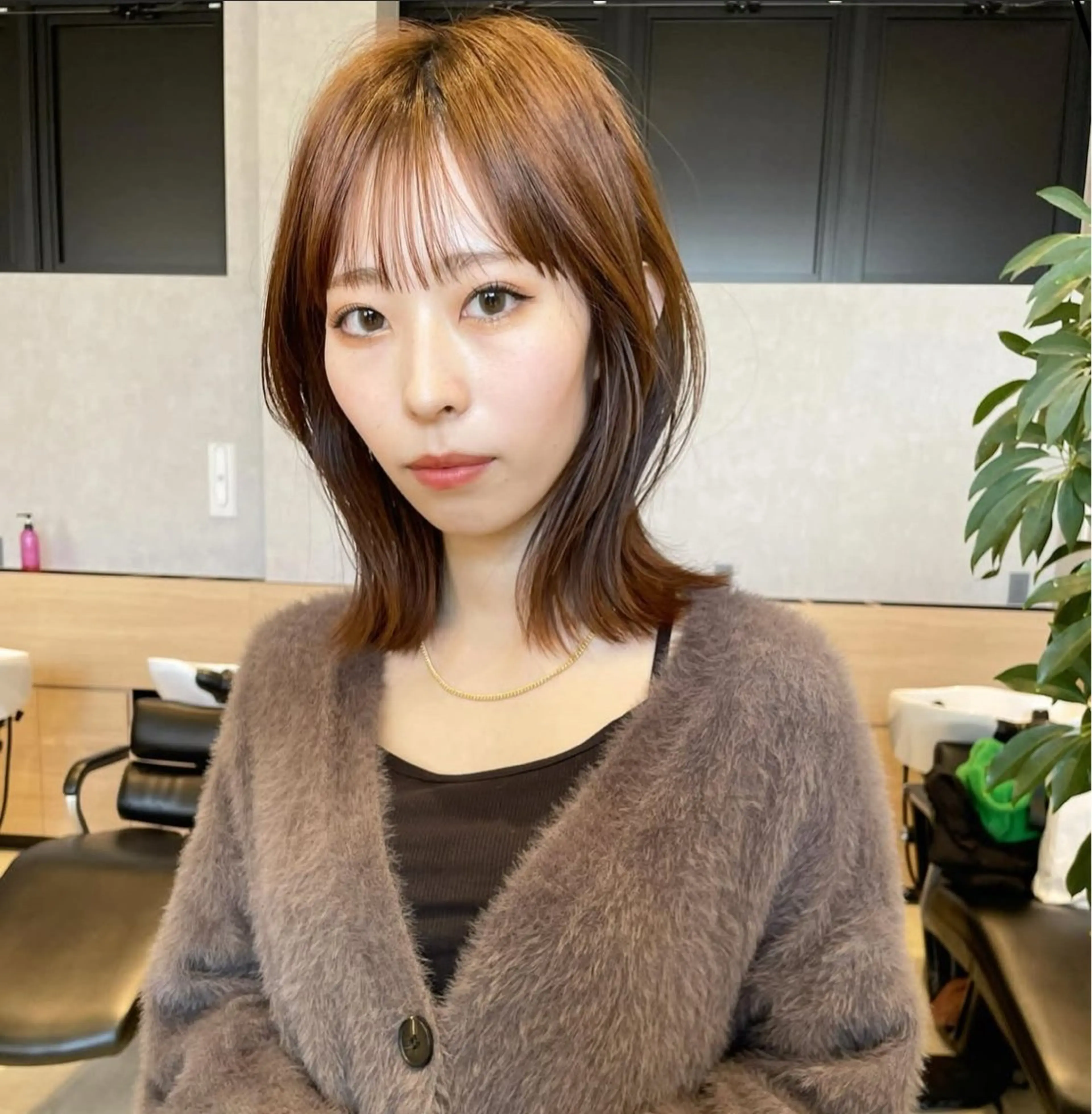 カラー 長尾 康生のヘアスタイル