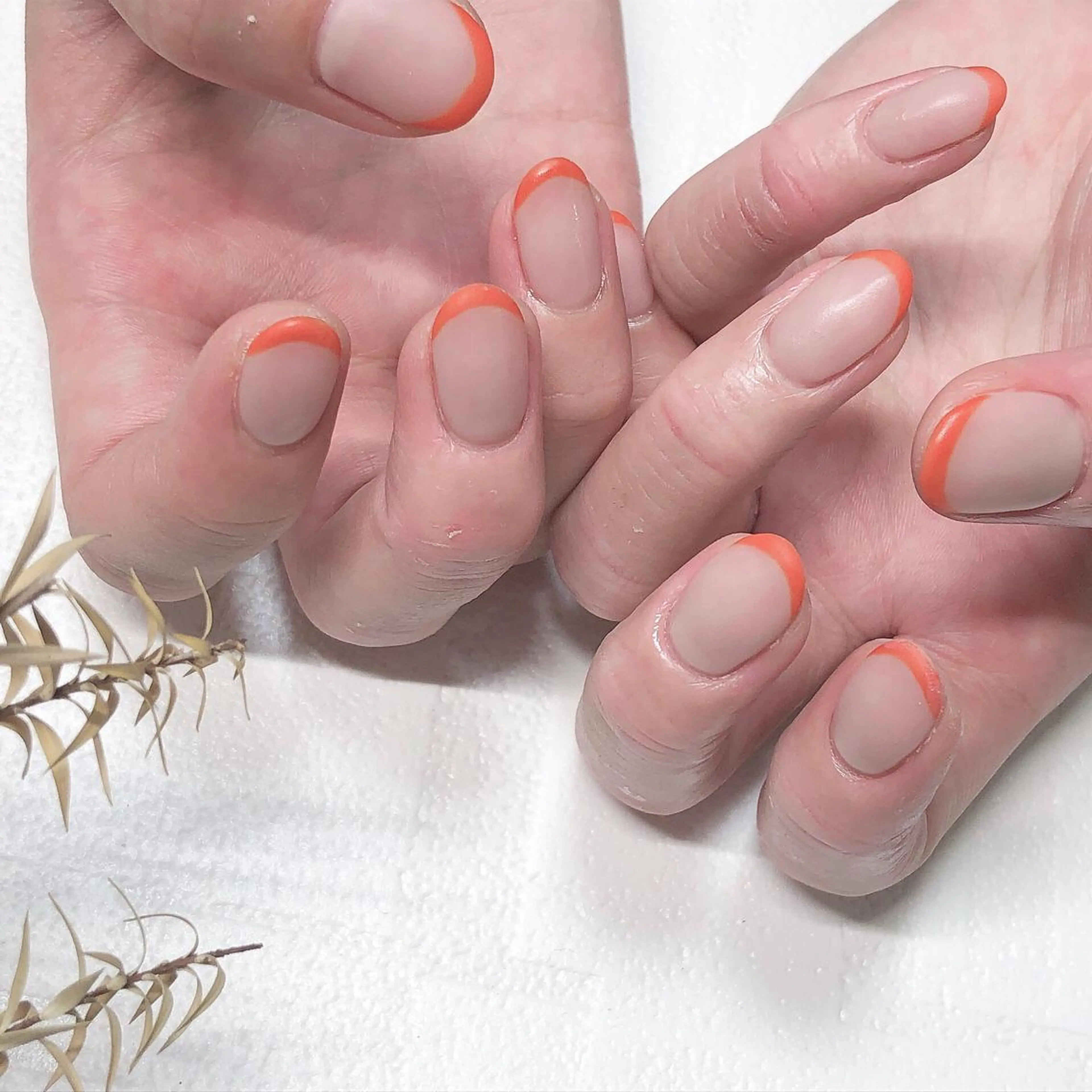 ネイル マットネイル Rio 𓍼のネイルデザイン