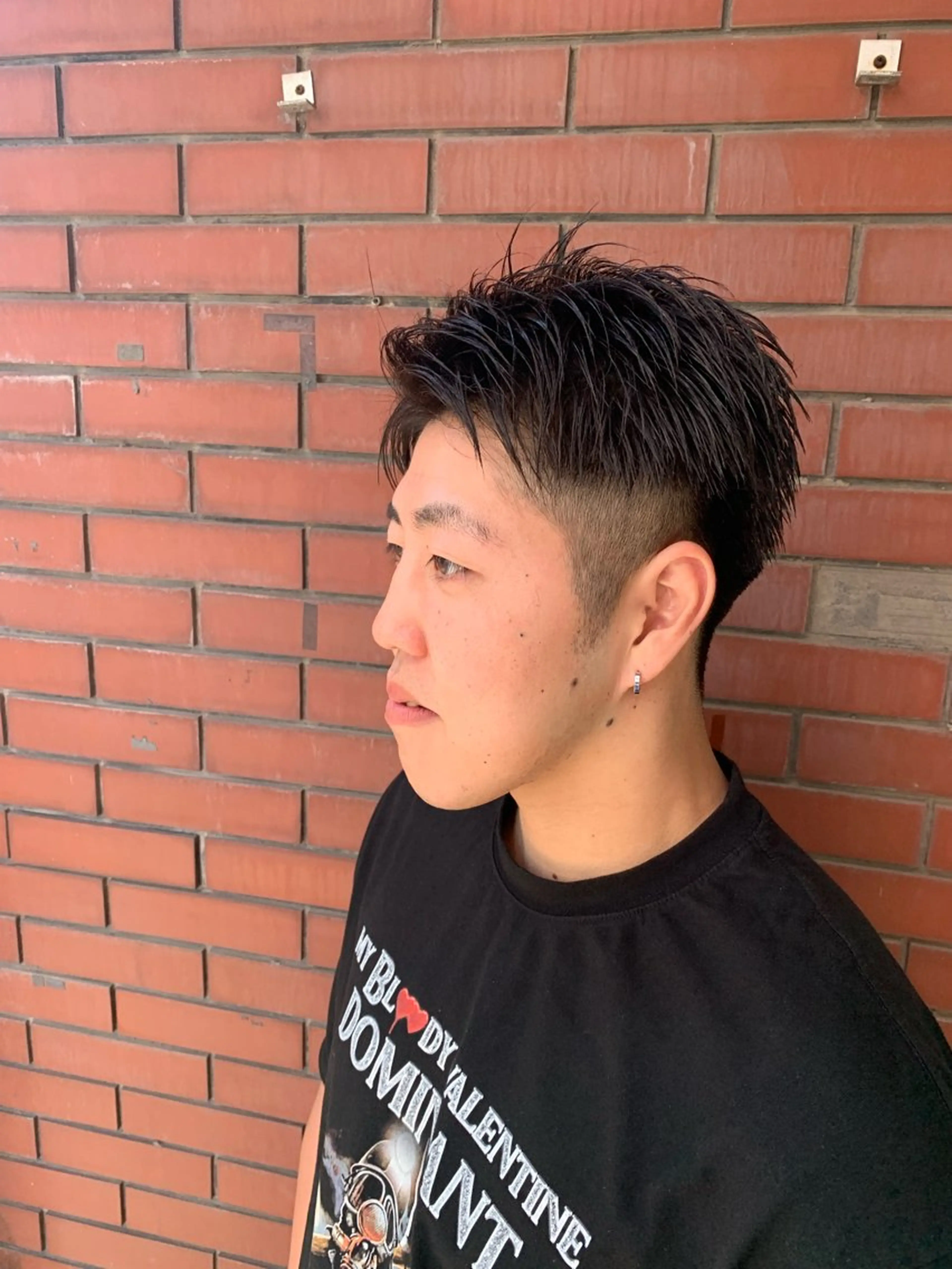 メンズ アップバング カット 【メンズパーマ特化】 🍏網中勇喜のヘアスタイル