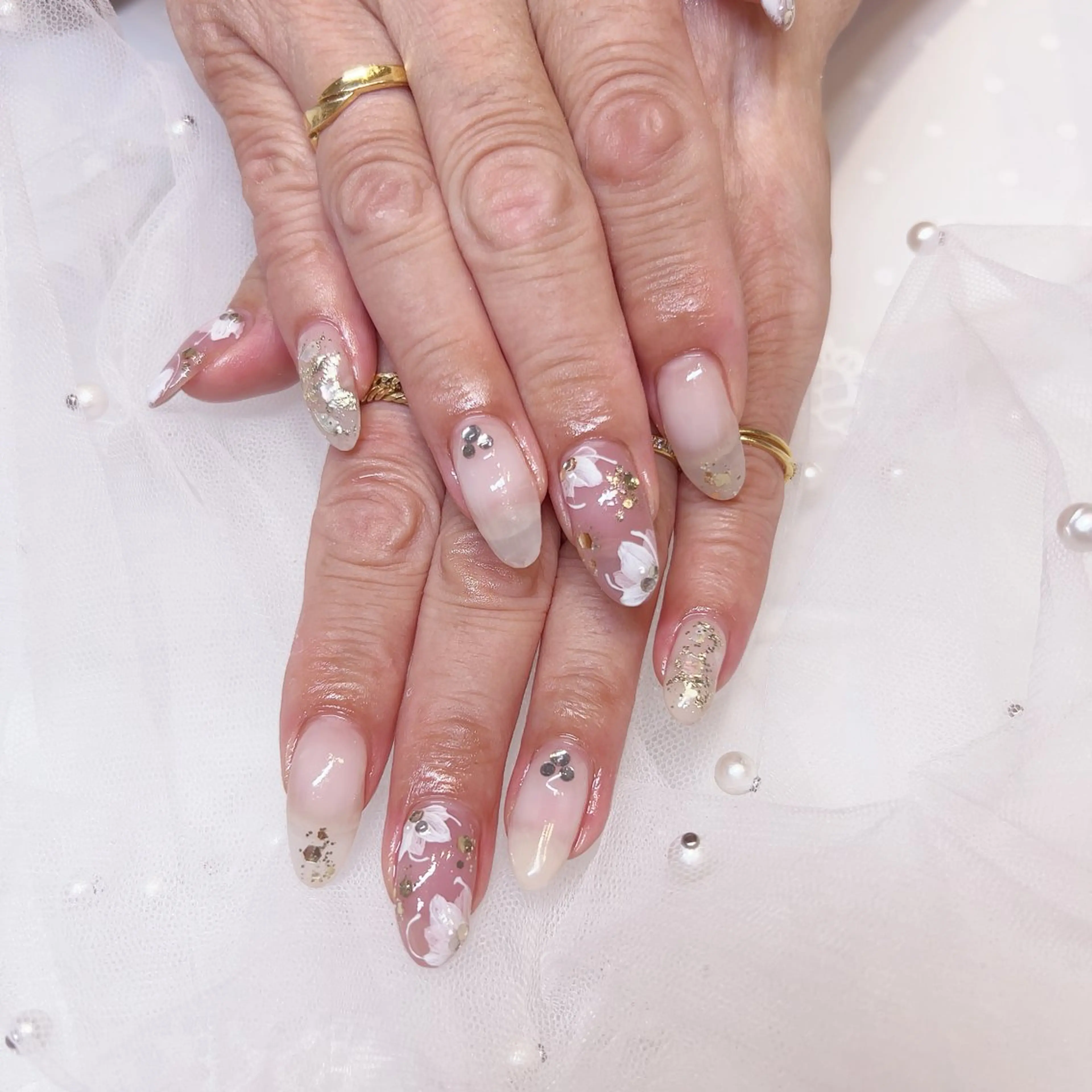 ネイル ハンドネイル nail salon pearのネイルデザイン