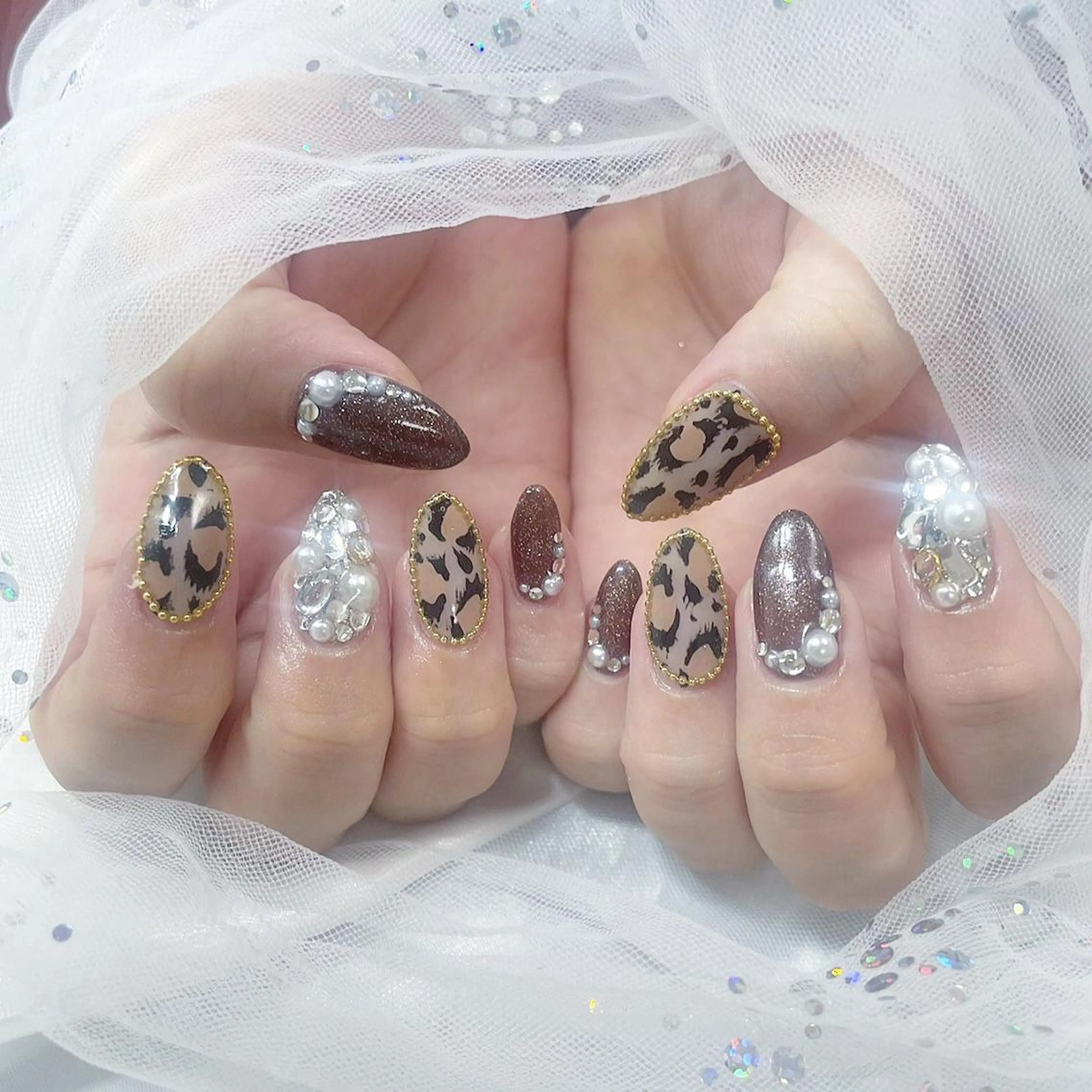 ネイル アニマル柄 🔷ﾐﾅﾐﾈｲﾙ🔷 やり放題ネイル渋谷2のネイルデザイン