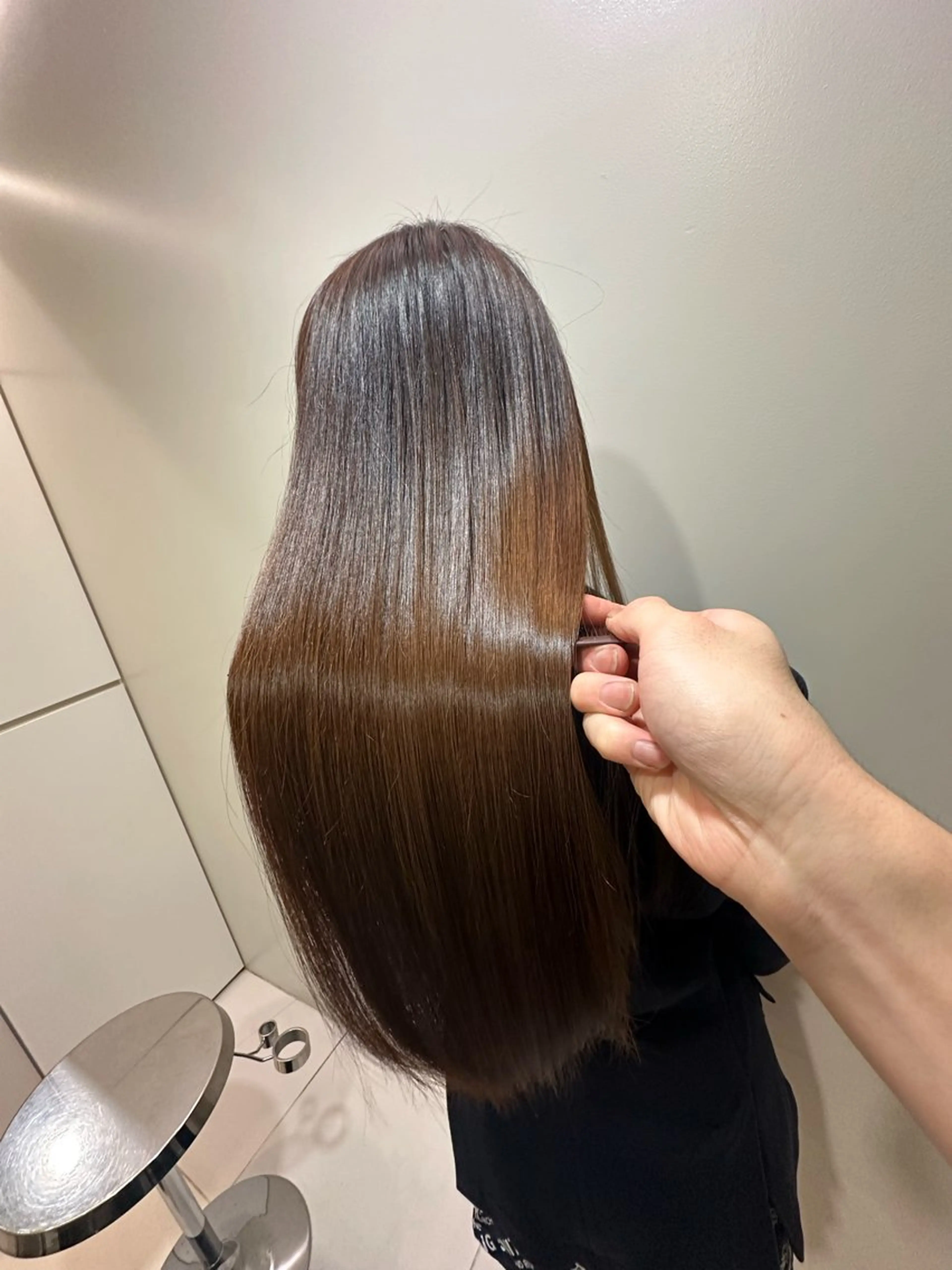 ロング 髪質改善 トリートメント K-two Esola 池袋所属・韓国ヘア🇰🇷 /野元僚太のヘアスタイル