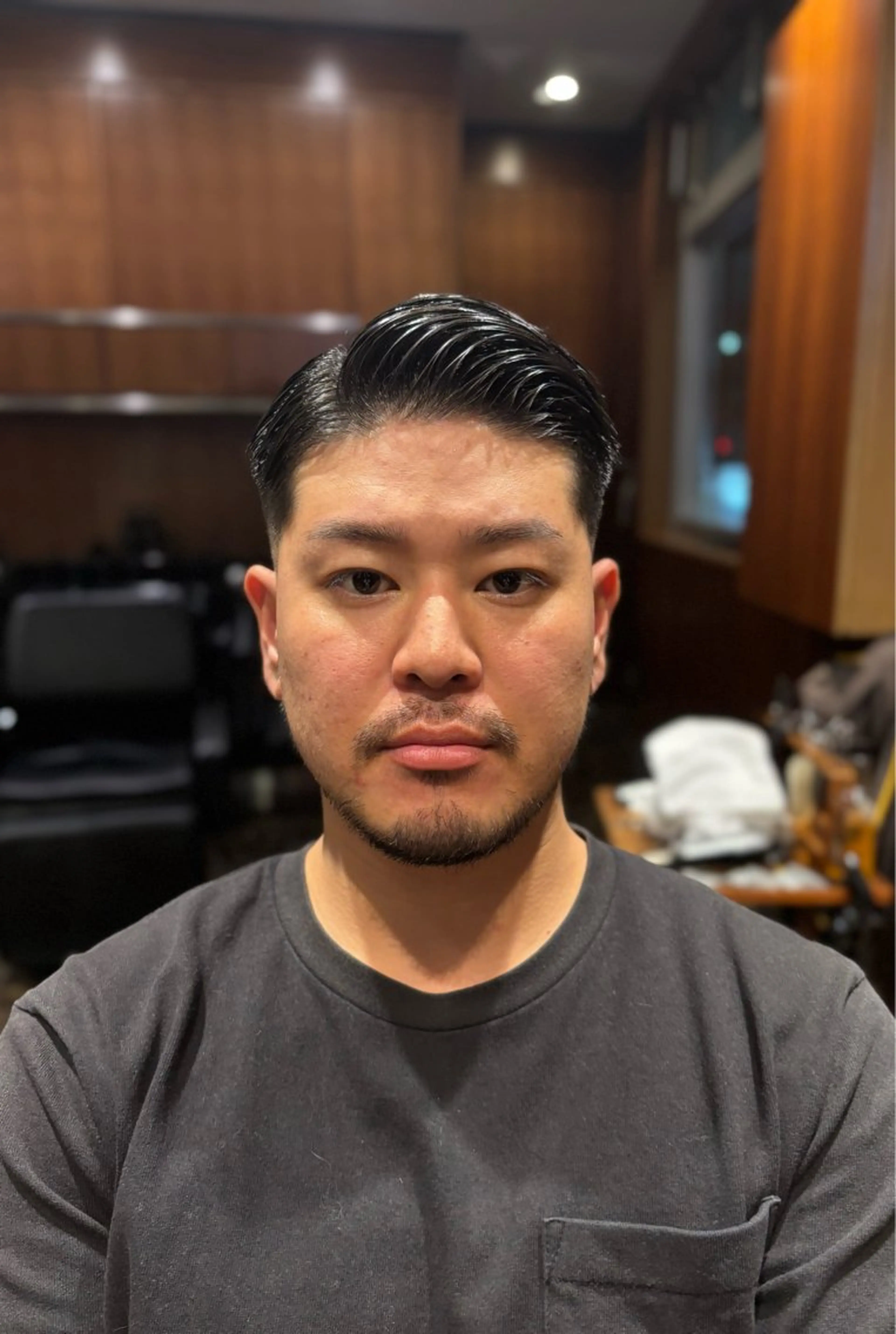 ショート メンズ ビジネス 東 峻平のヘアスタイル